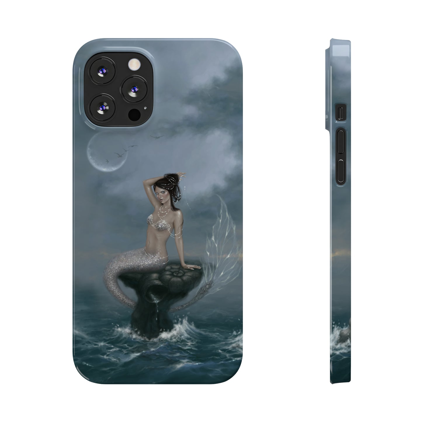 Slim Phone Case - Moon Tide