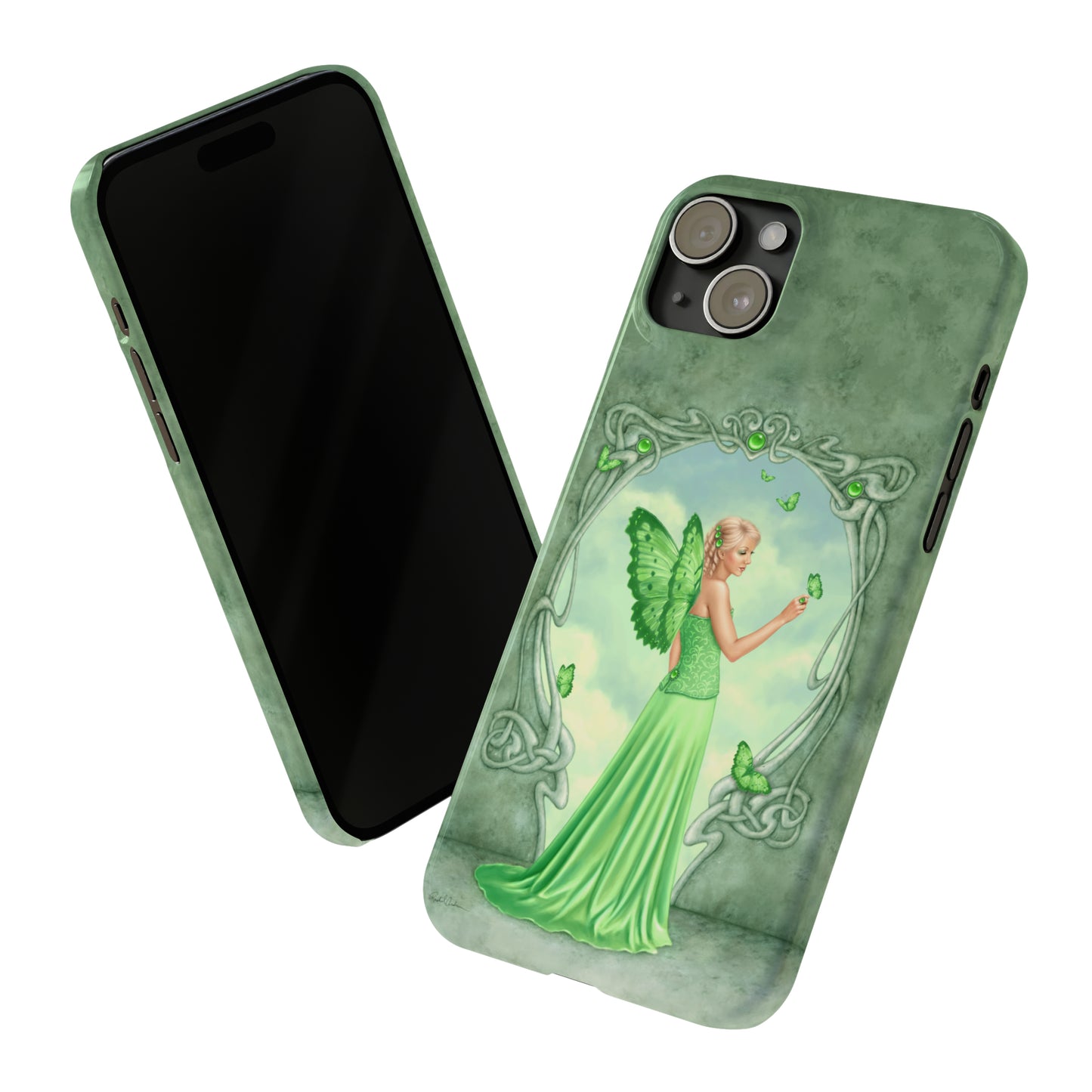 Phone Case - Peridot Birthstone Fairy