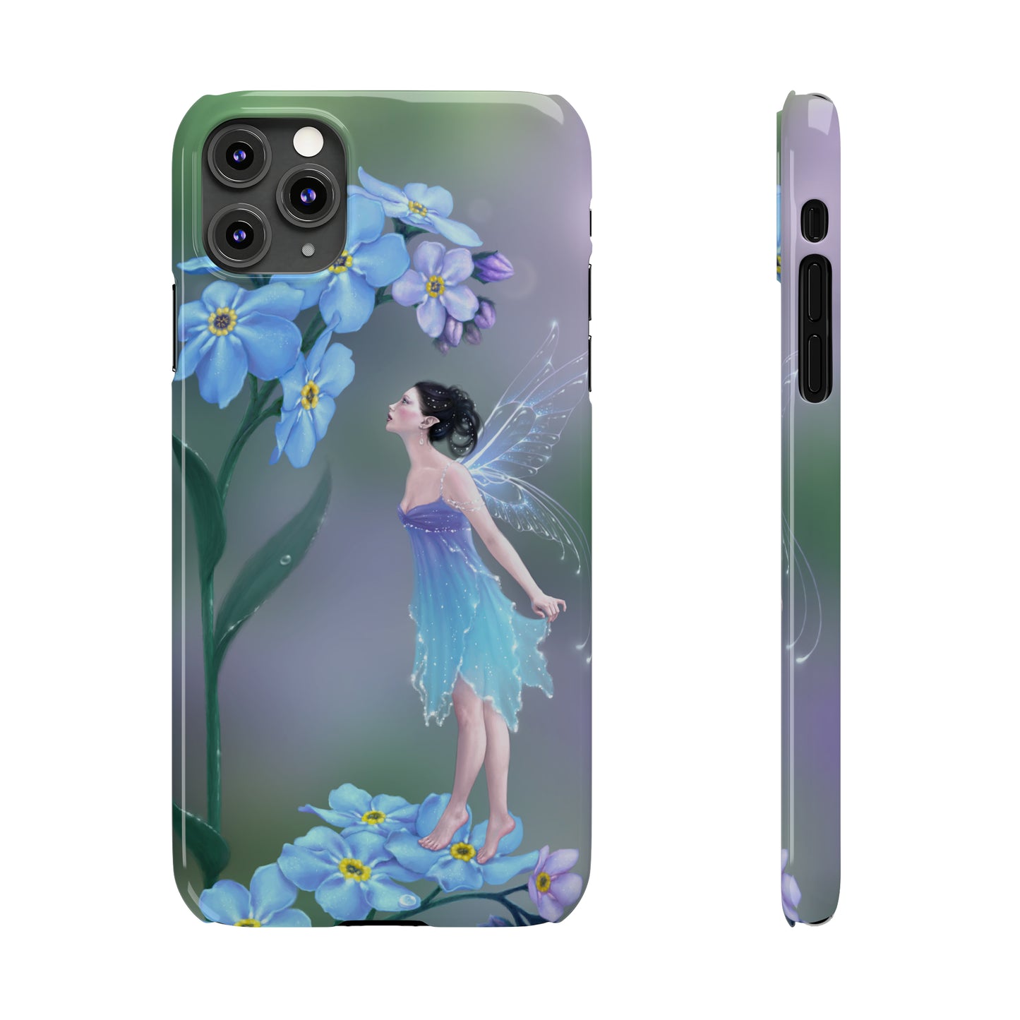 Slim Phone Case - Forget-Me-Not