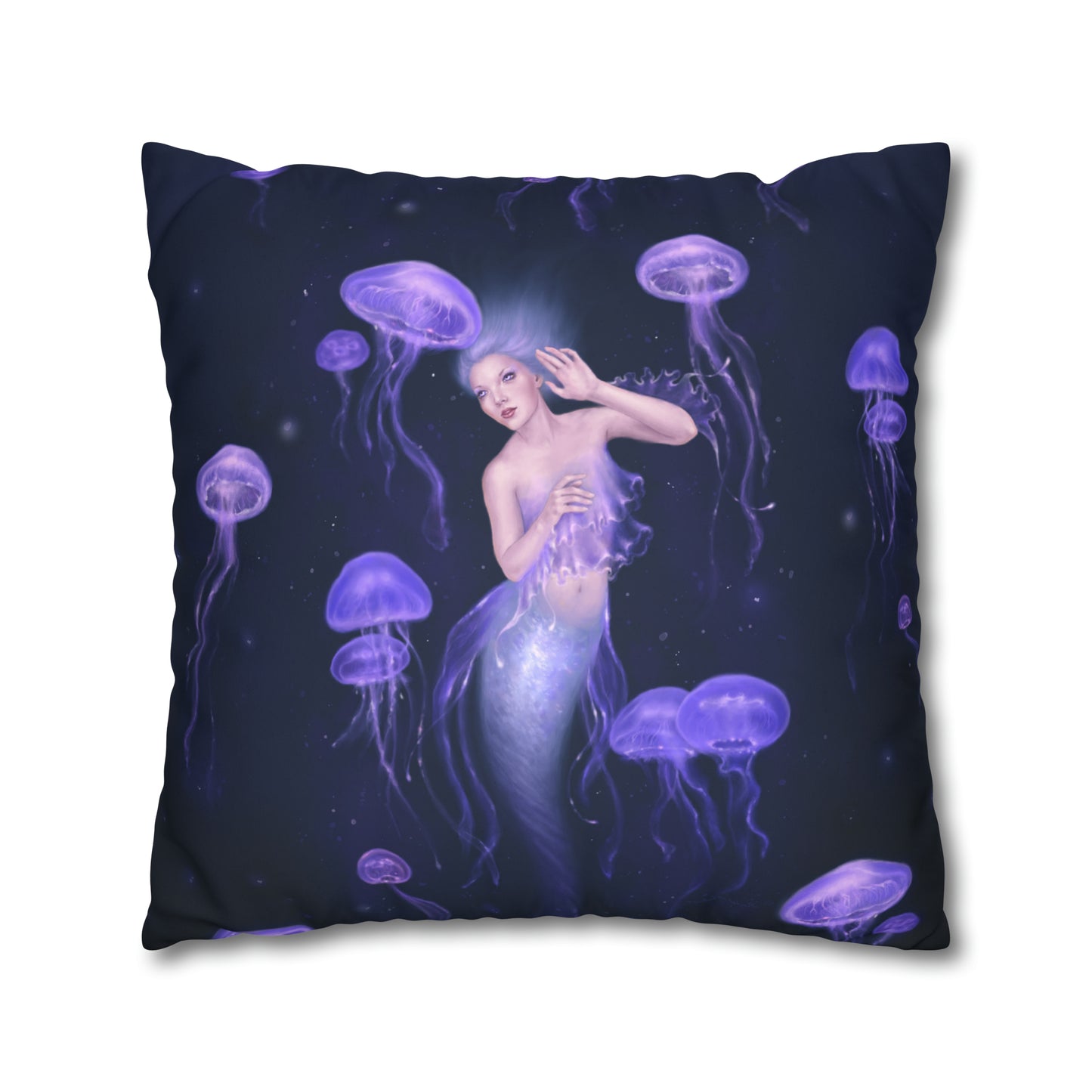 Throw Pillow Cover - Bioluminescence