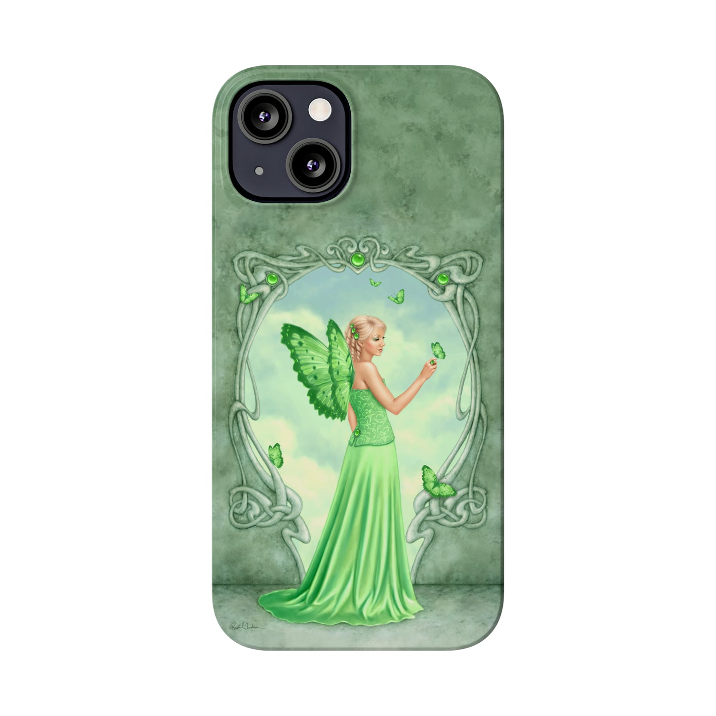 Phone Case - Peridot Birthstone Fairy