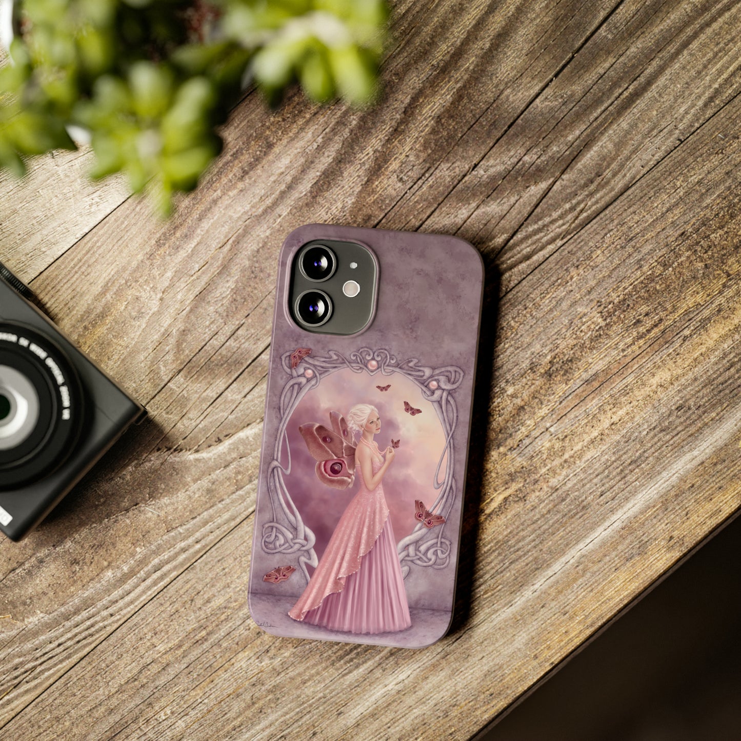 Phone Case - Pearl Birthstone Fairy
