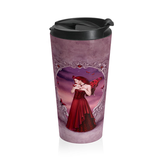 Travel Mug - Birthstones - Garnet
