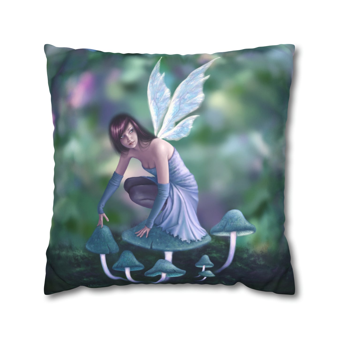 Throw Pillow Cover - Periwinkle