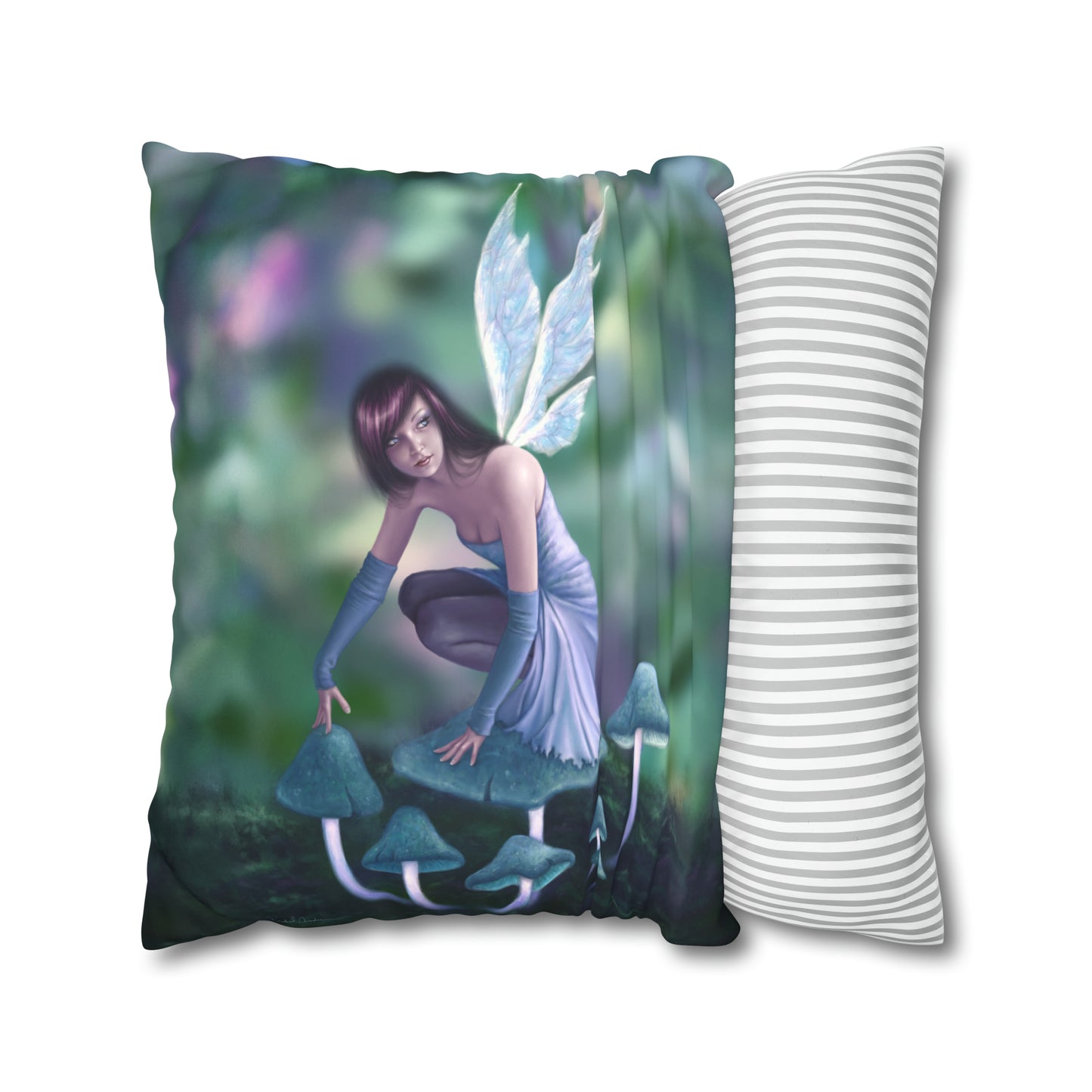 Throw Pillow Cover - Periwinkle