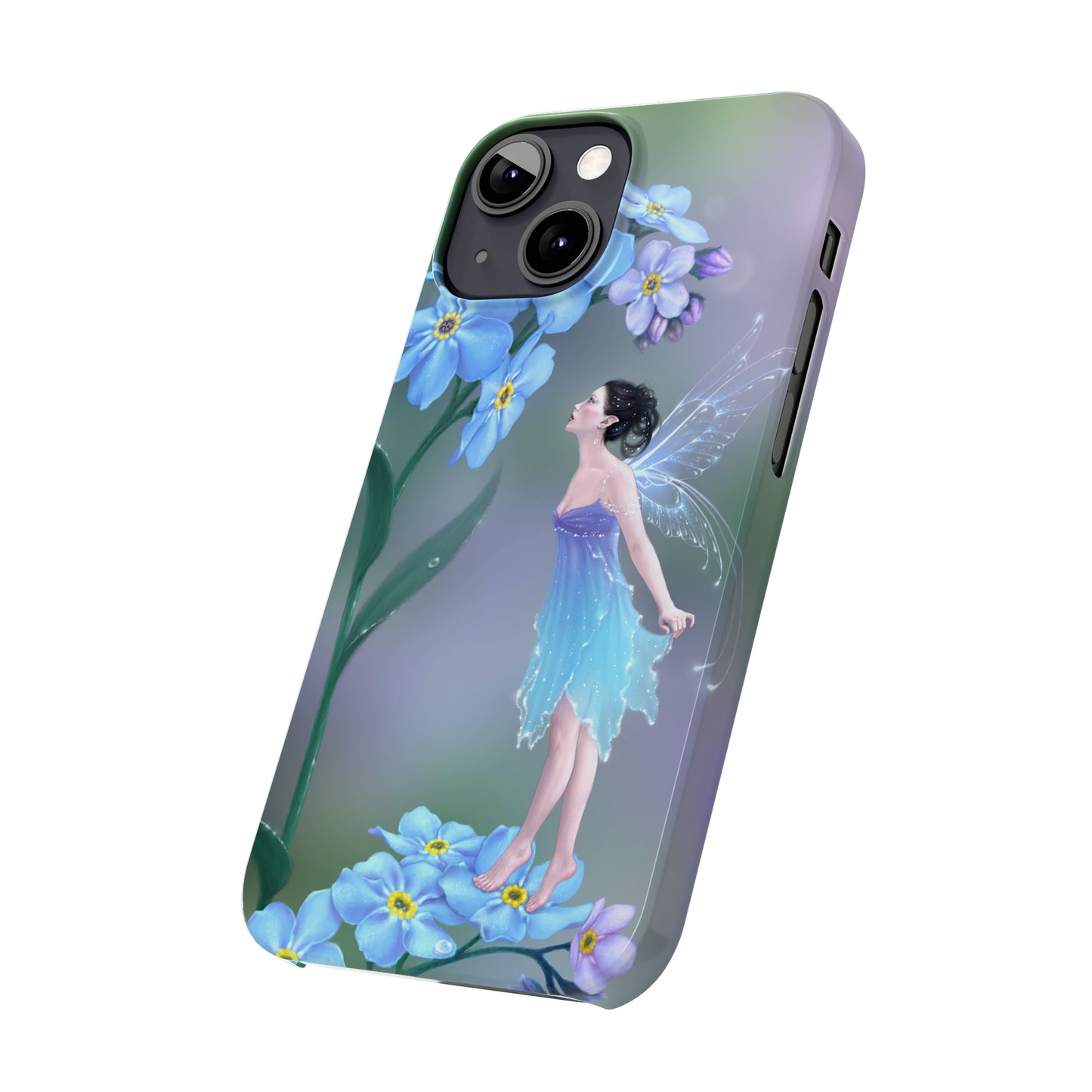 Slim Phone Case - Forget-Me-Not