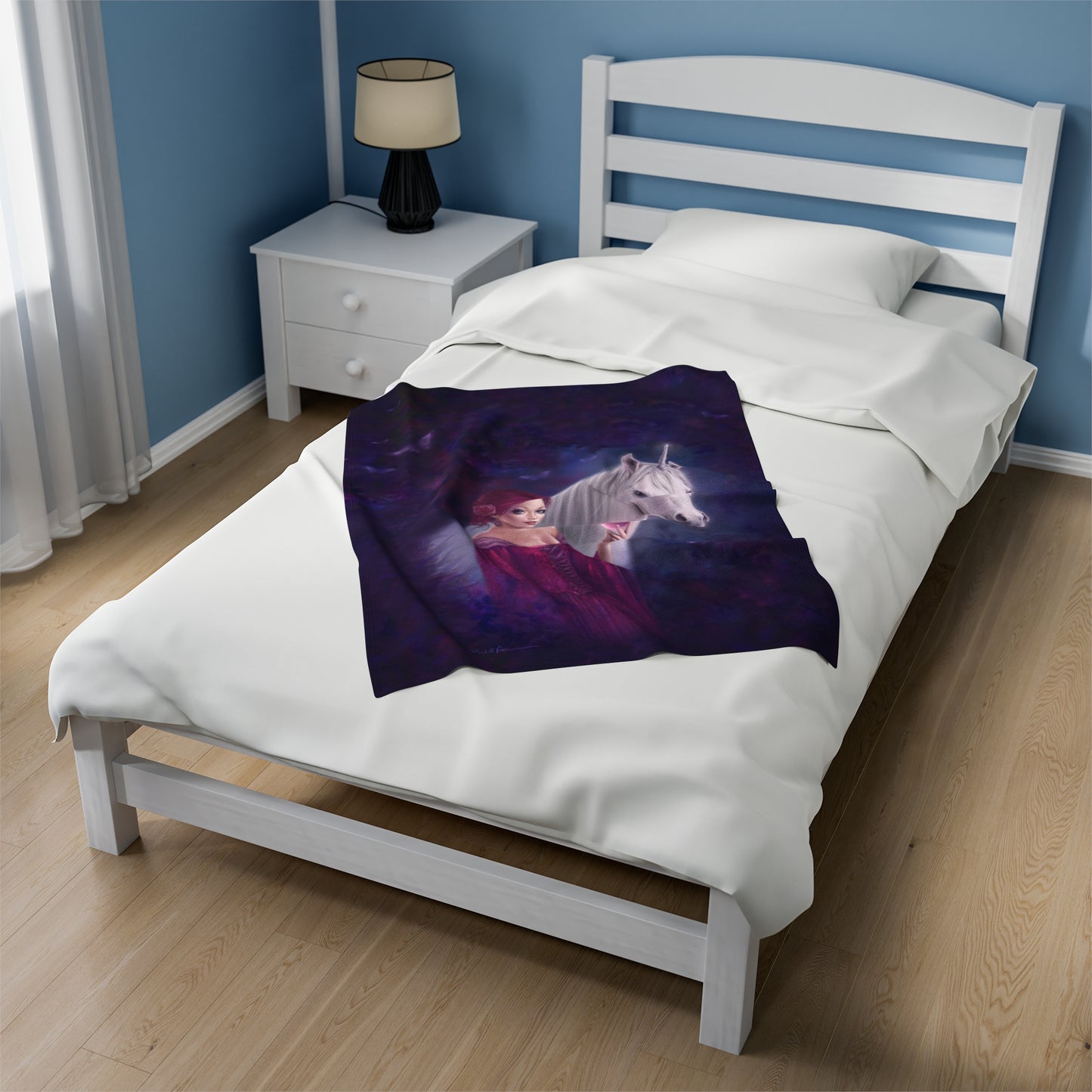 Velveteen Plush Blanket - The Mystic