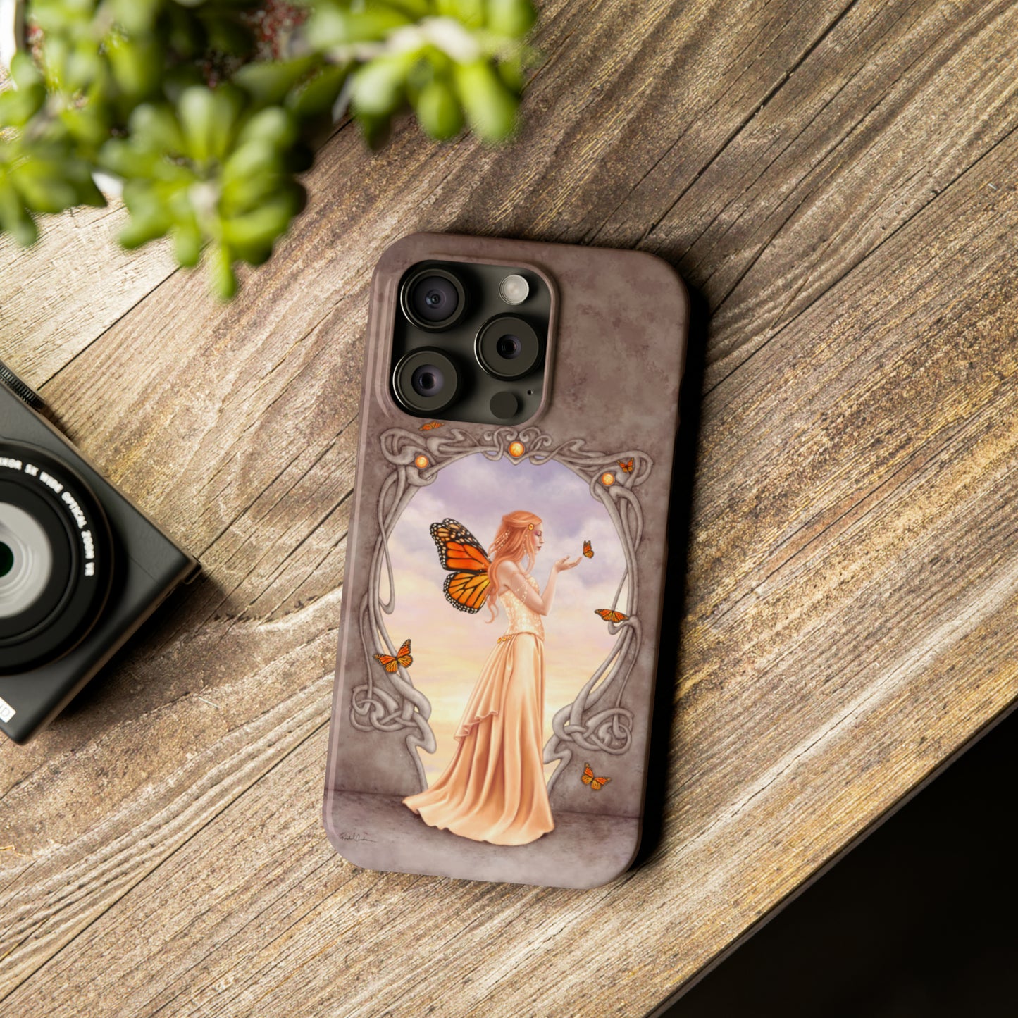 Phone Case - Citrine Birthstone Fairy