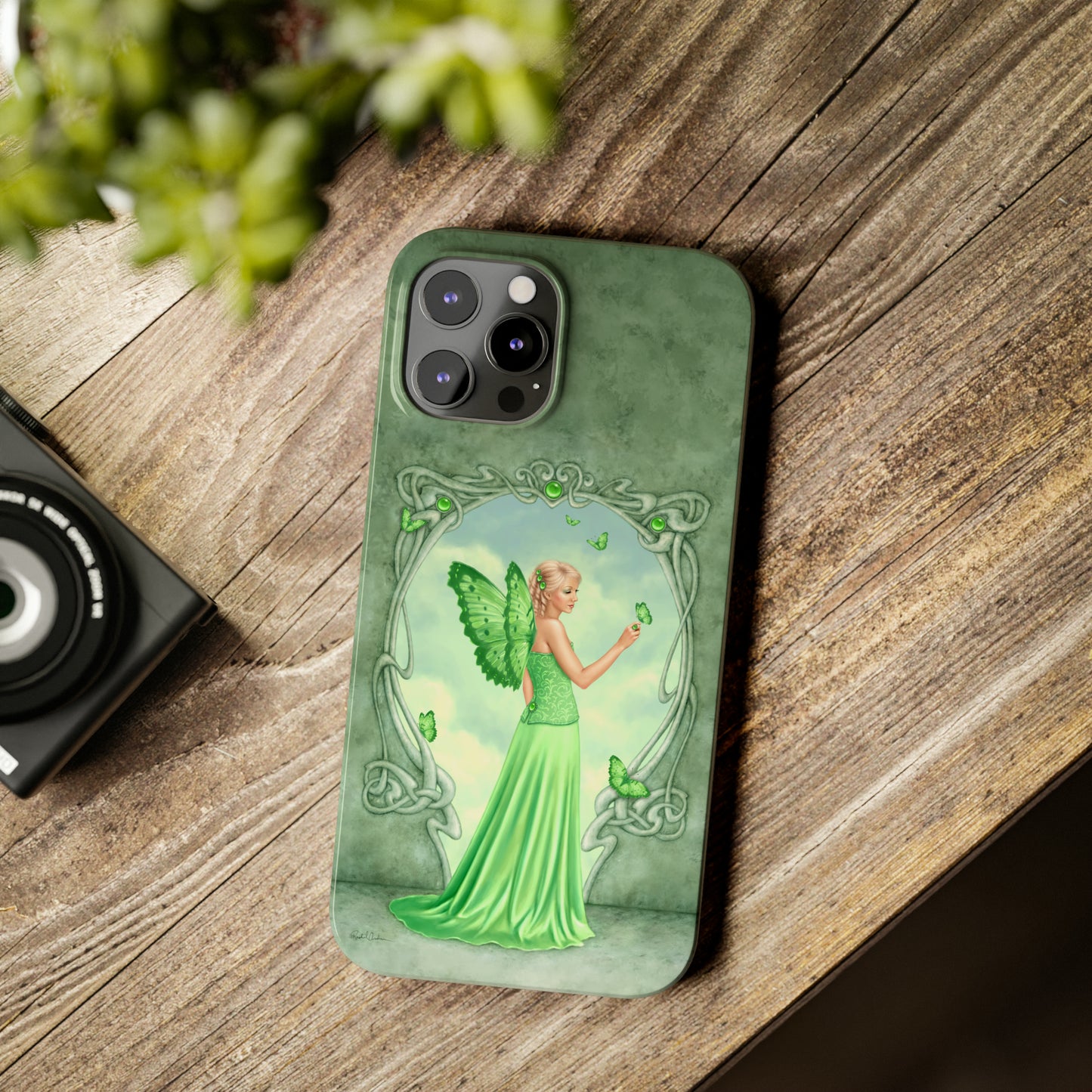Phone Case - Peridot Birthstone Fairy