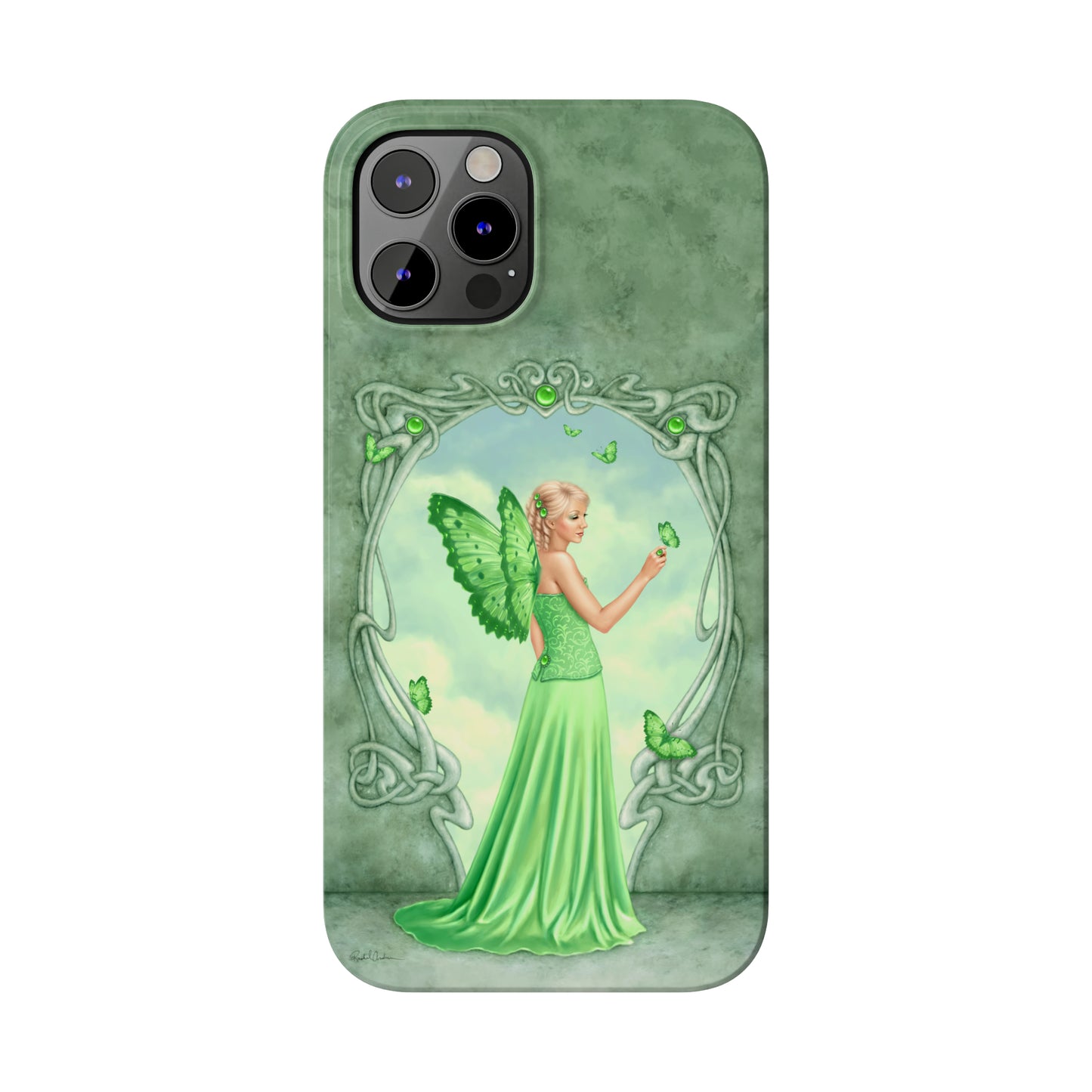 Phone Case - Peridot Birthstone Fairy