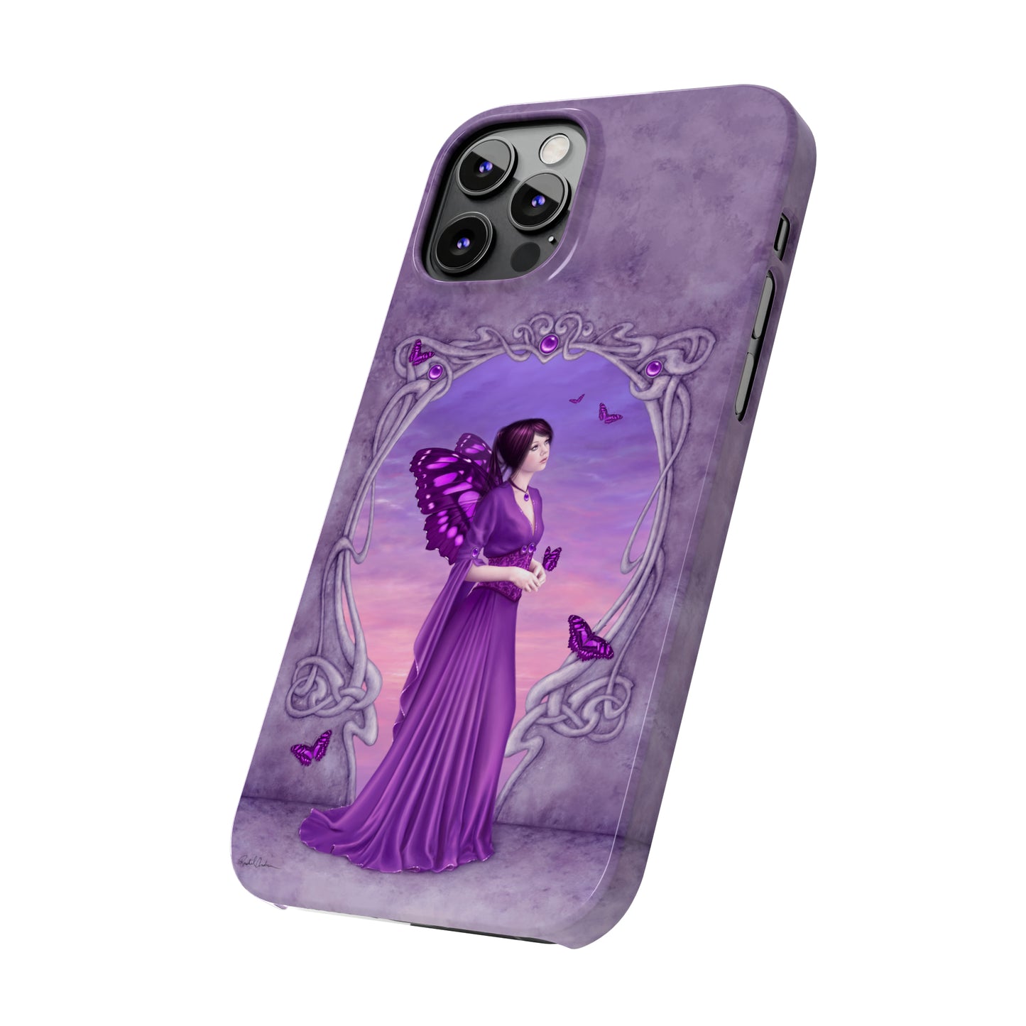 Phone Case - Amethyst Birthstone Fairy