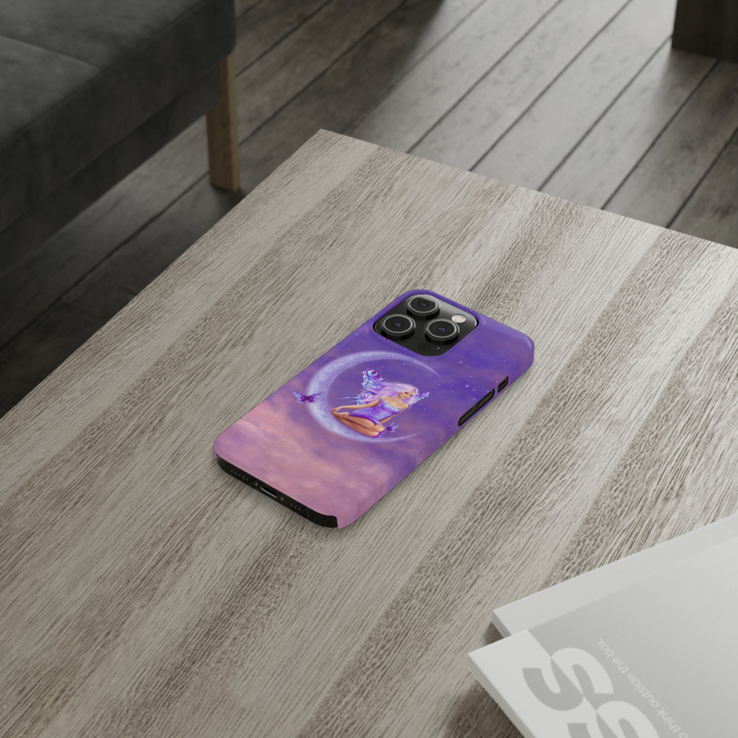 Slim Phone Case - Lavender Moon