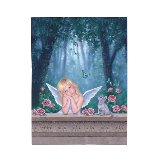 Velveteen Plush Blanket - Little Miracles