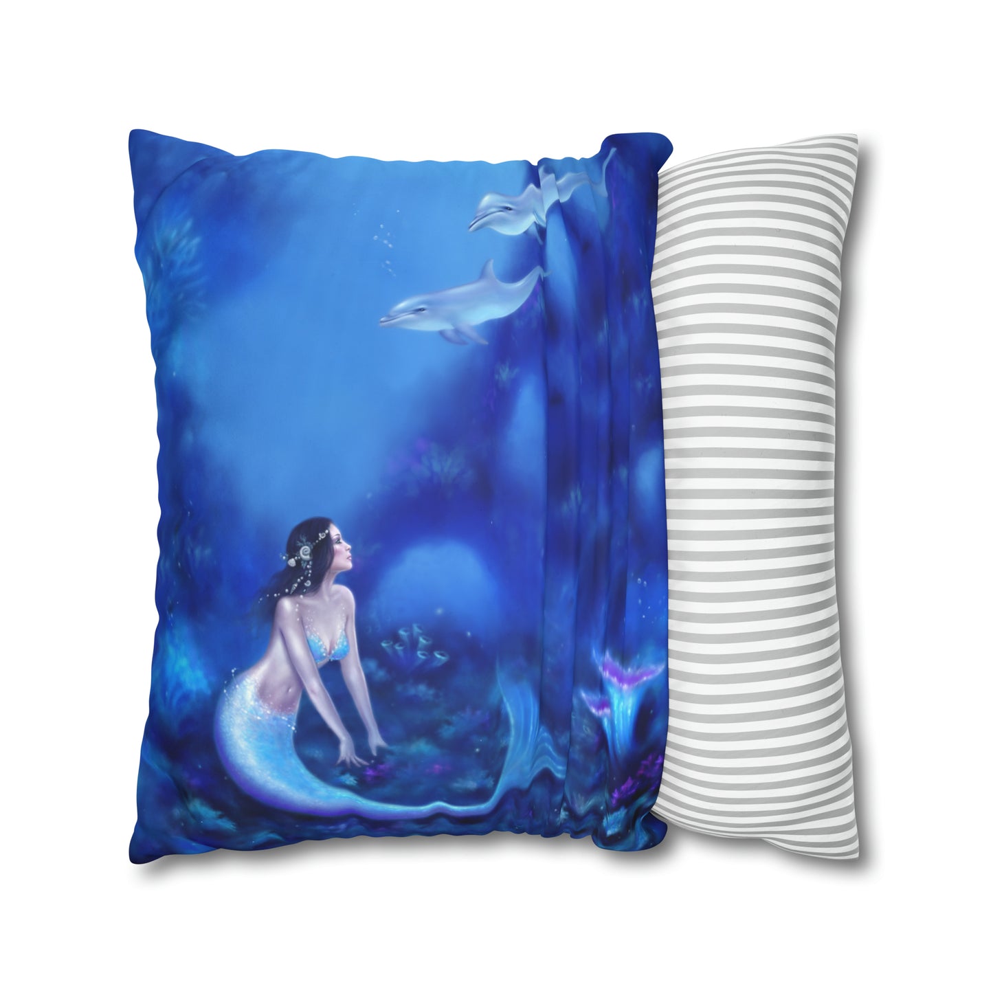 Throw Pillow Cover - Ultramarine