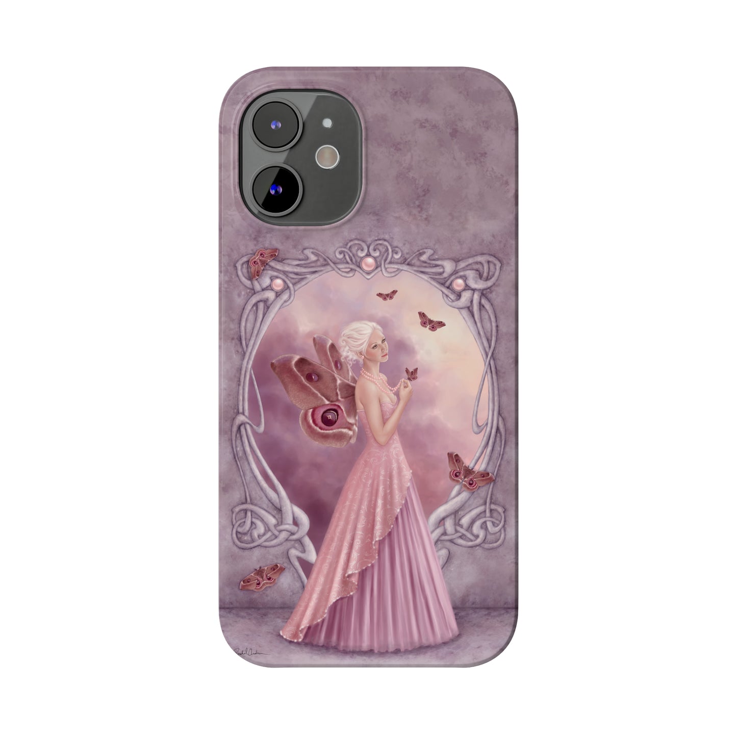 Phone Case - Pearl Birthstone Fairy