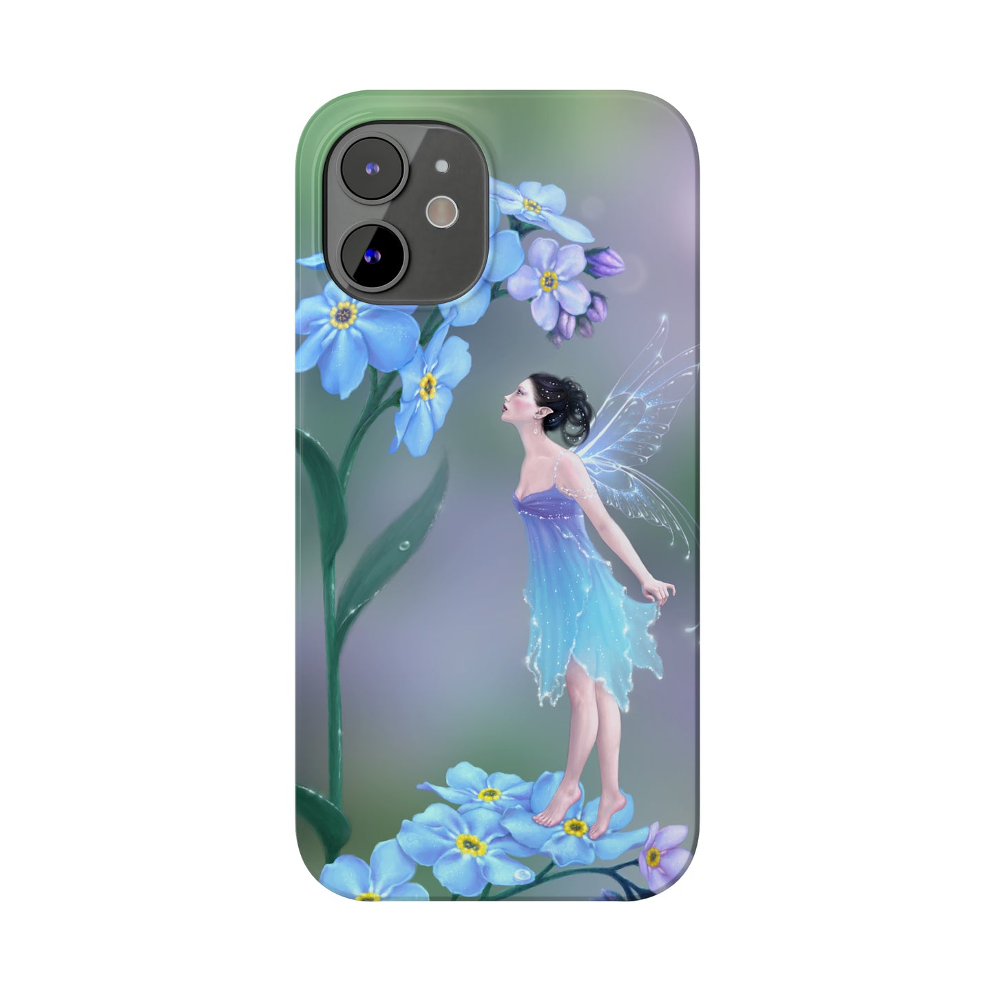 Slim Phone Case - Forget-Me-Not