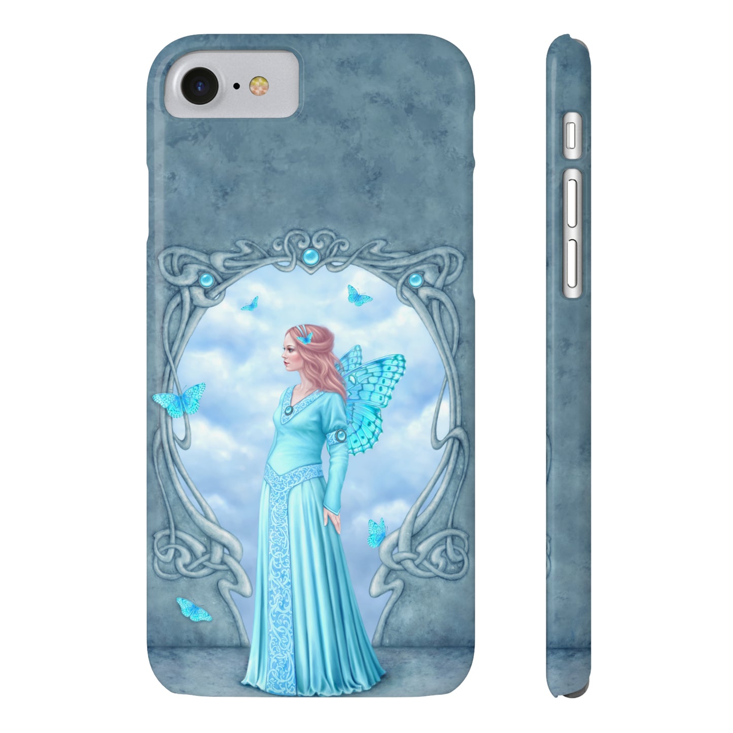 Phone Case - Aquamarine Birthstone Fairy