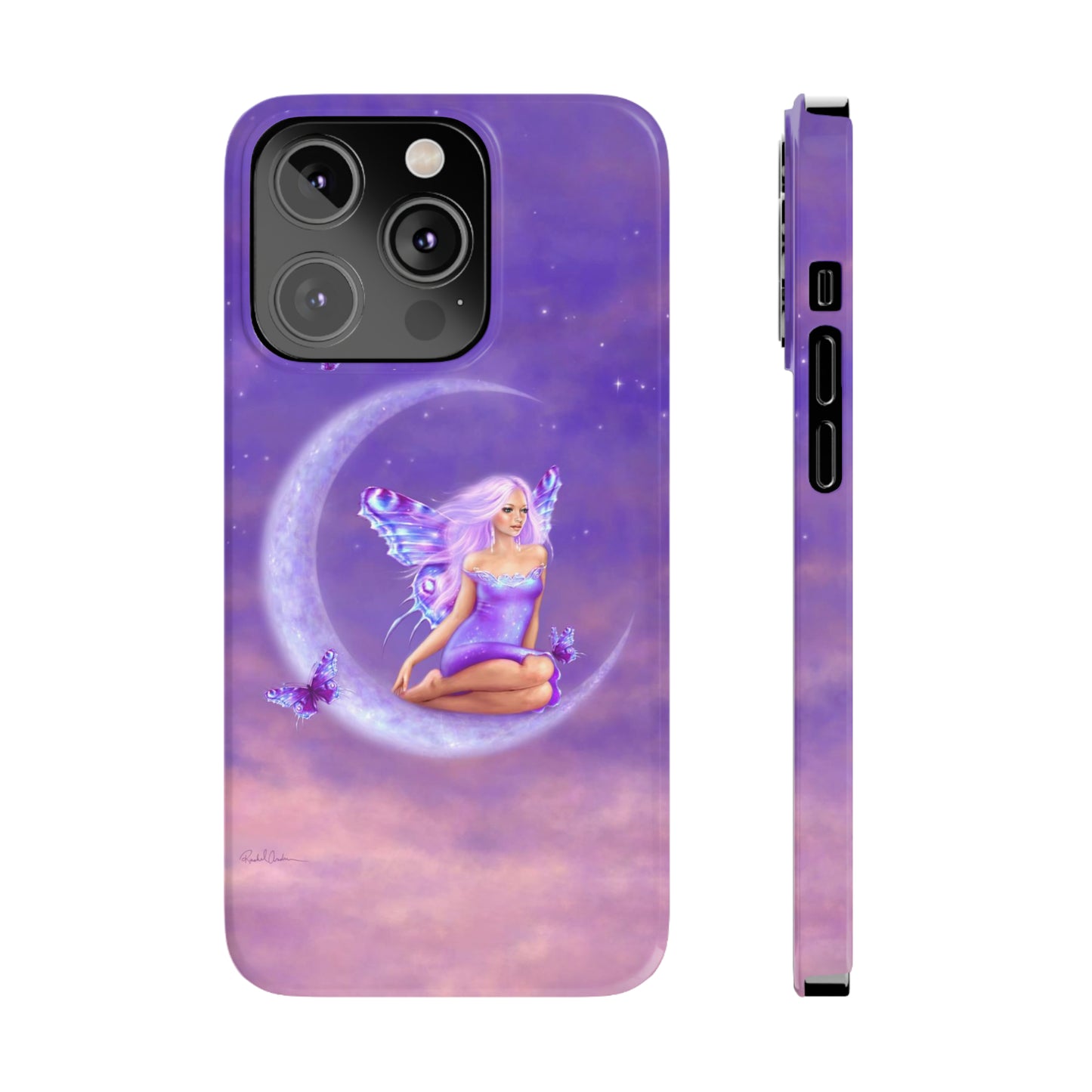 Slim Phone Case - Lavender Moon