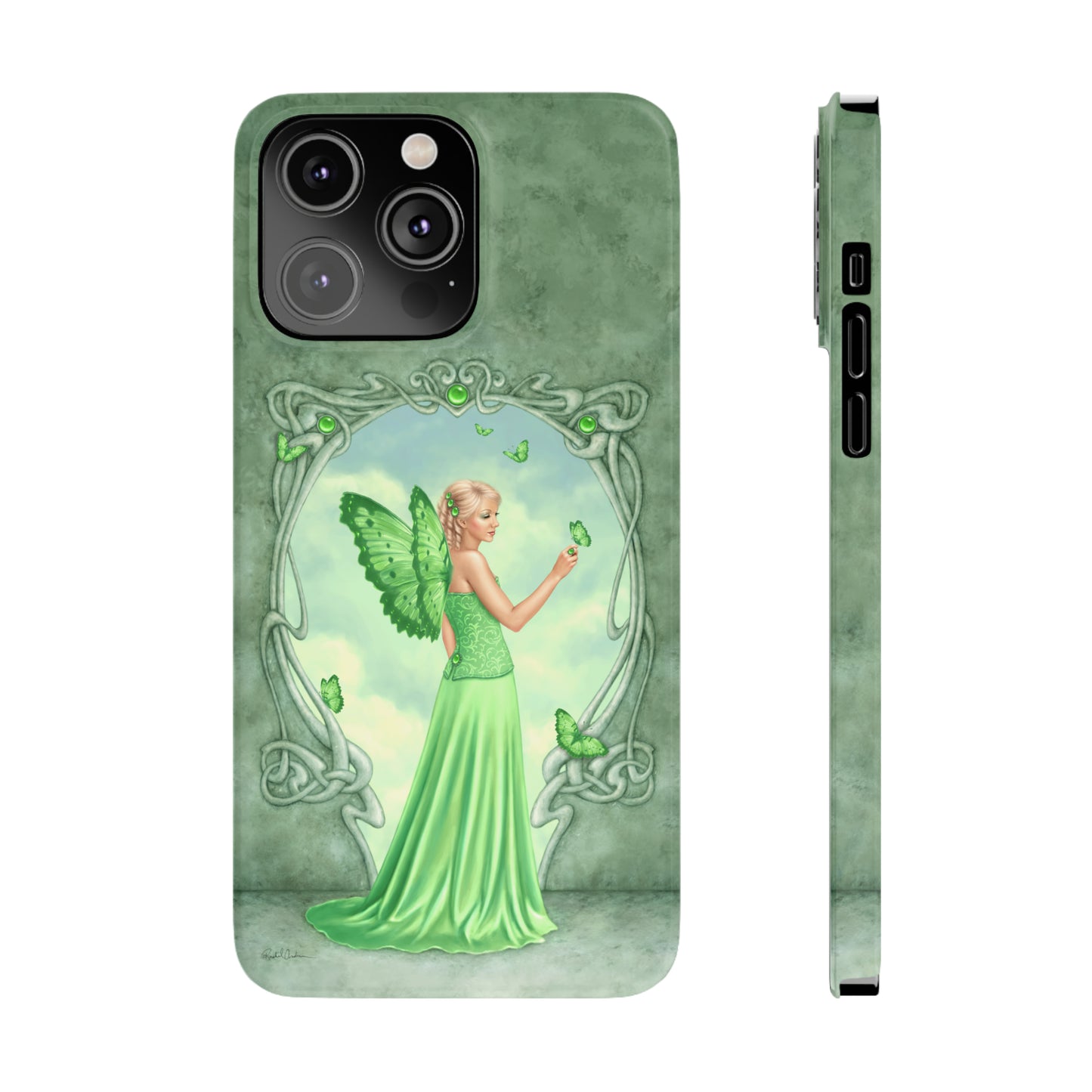 Phone Case - Peridot Birthstone Fairy