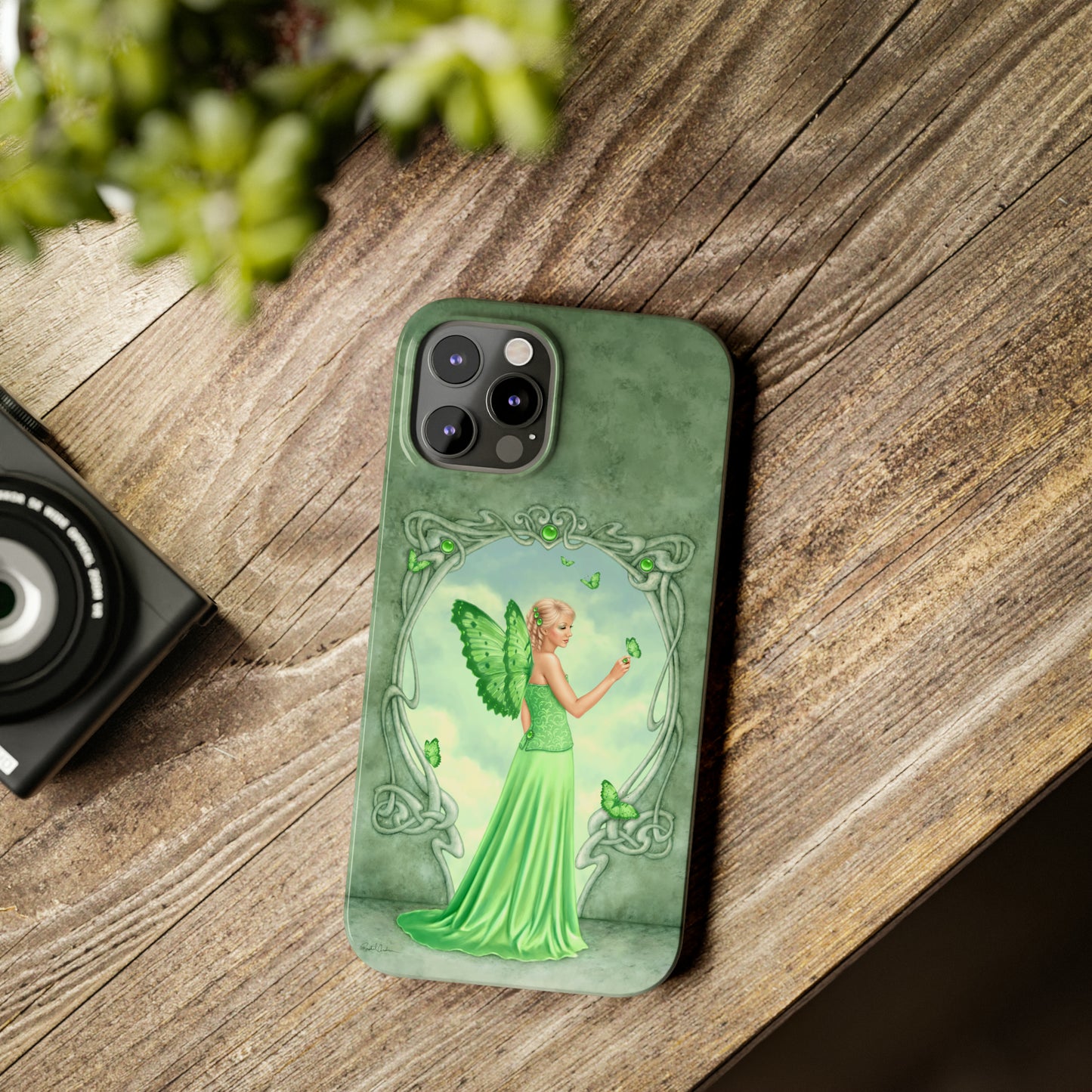 Phone Case - Peridot Birthstone Fairy