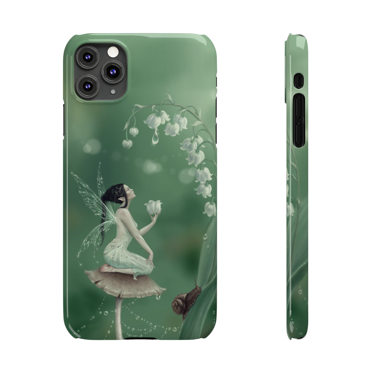Slim Phone Case - Lily of the Valley