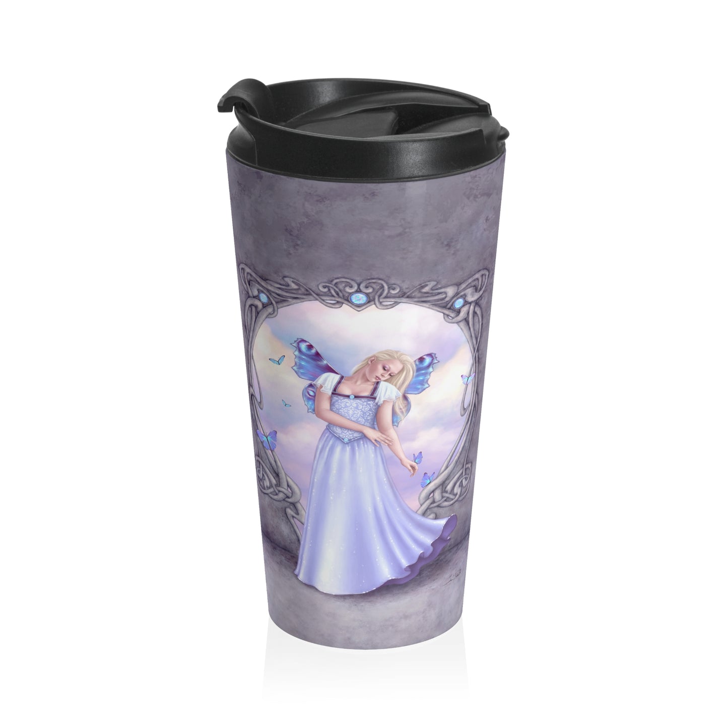 Travel Mug - Birthstones - Opal