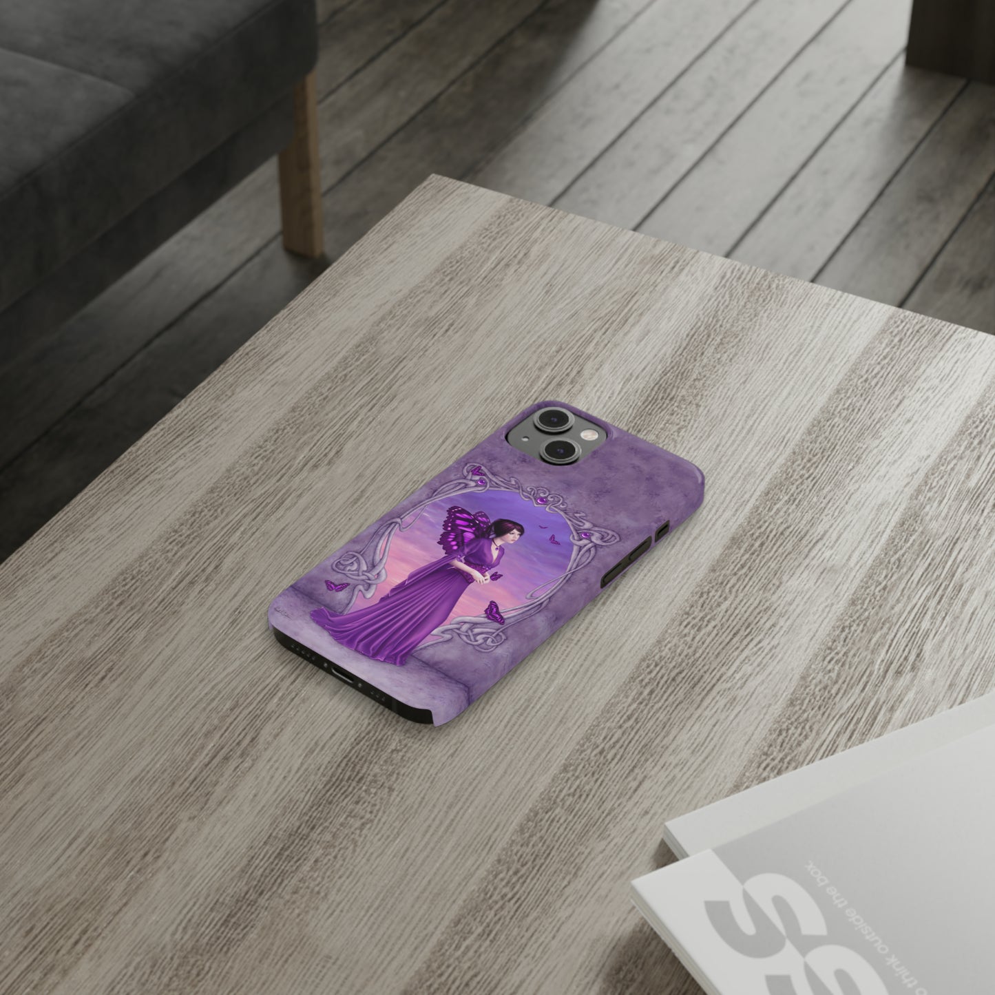 Phone Case - Amethyst Birthstone Fairy