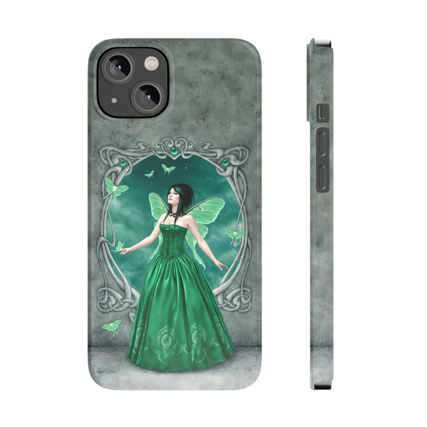 Phone Case - Emerald Birthstone Fairy