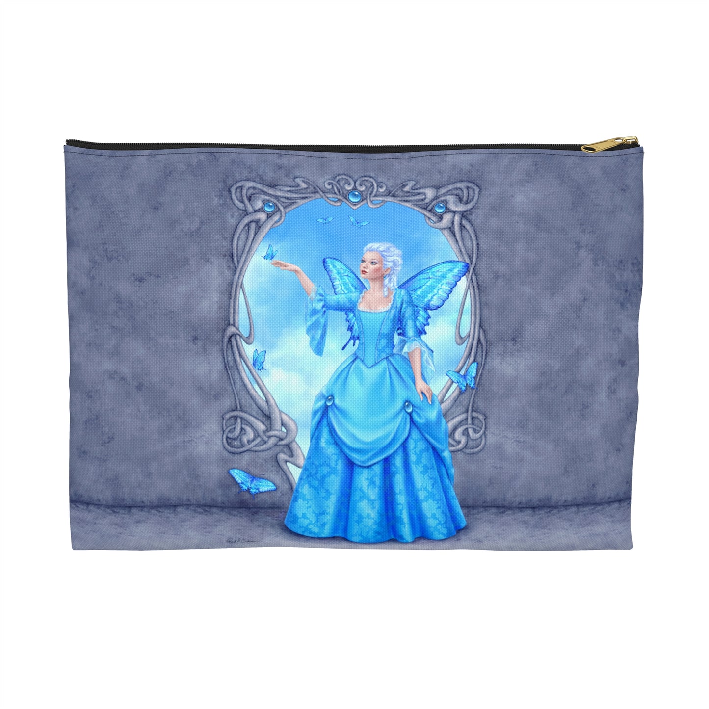 Accessory Bag - Birthstones - Blue Topaz