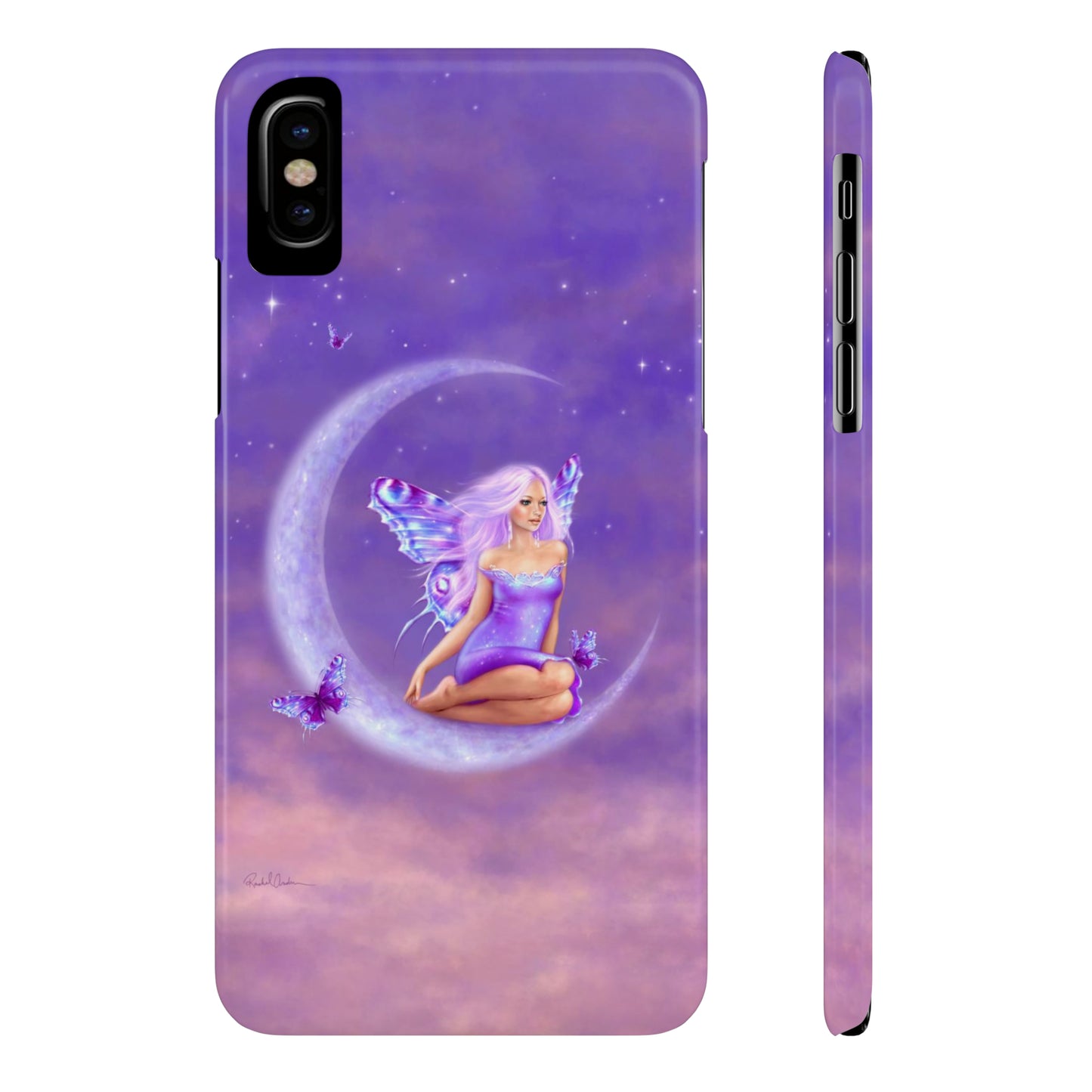 Slim Phone Case - Lavender Moon