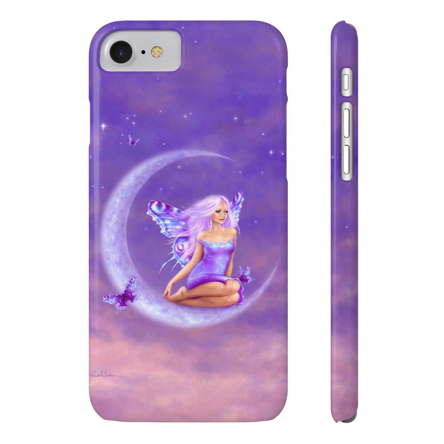 Slim Phone Case - Lavender Moon