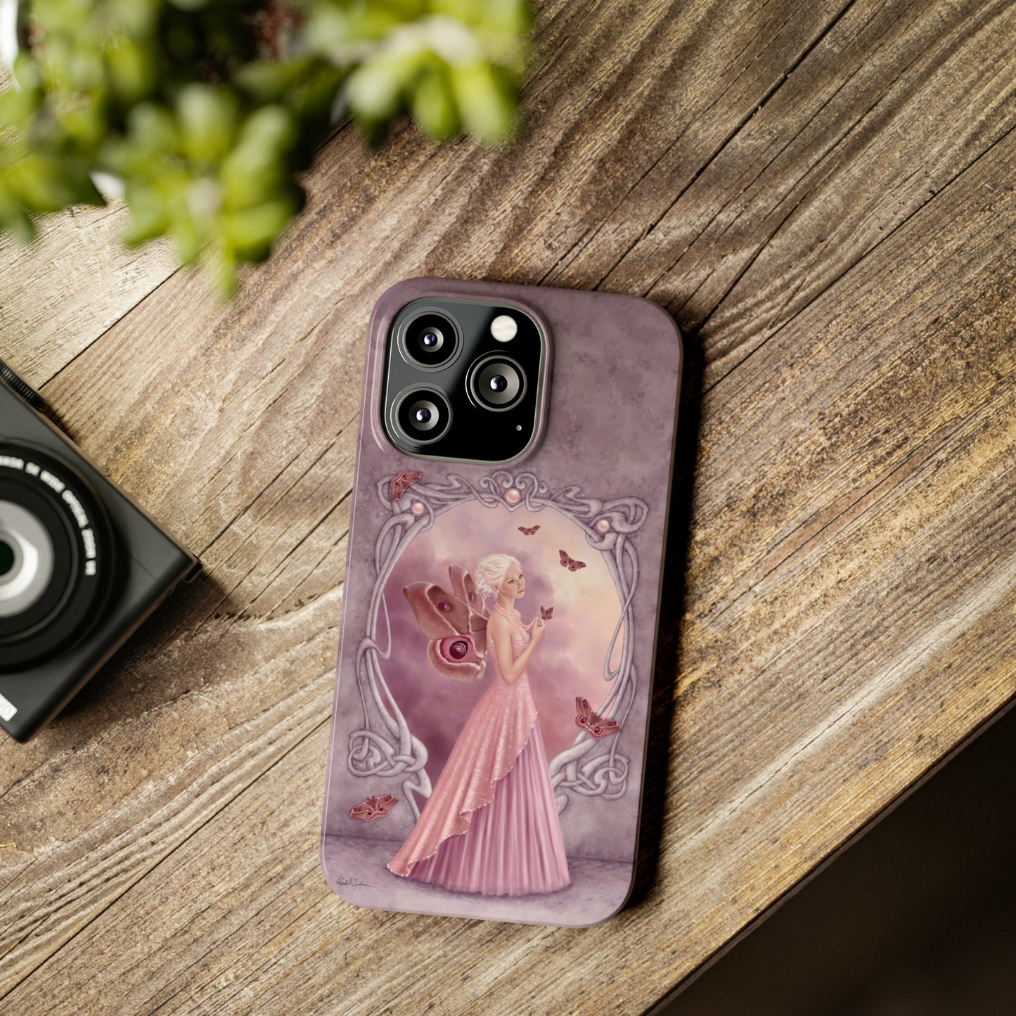 Phone Case - Pearl Birthstone Fairy