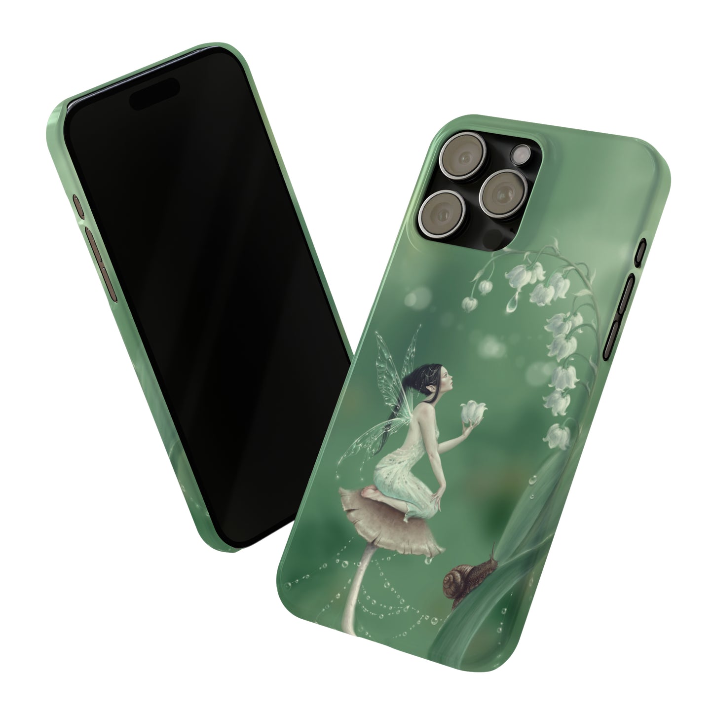 Slim Phone Case - Lily of the Valley
