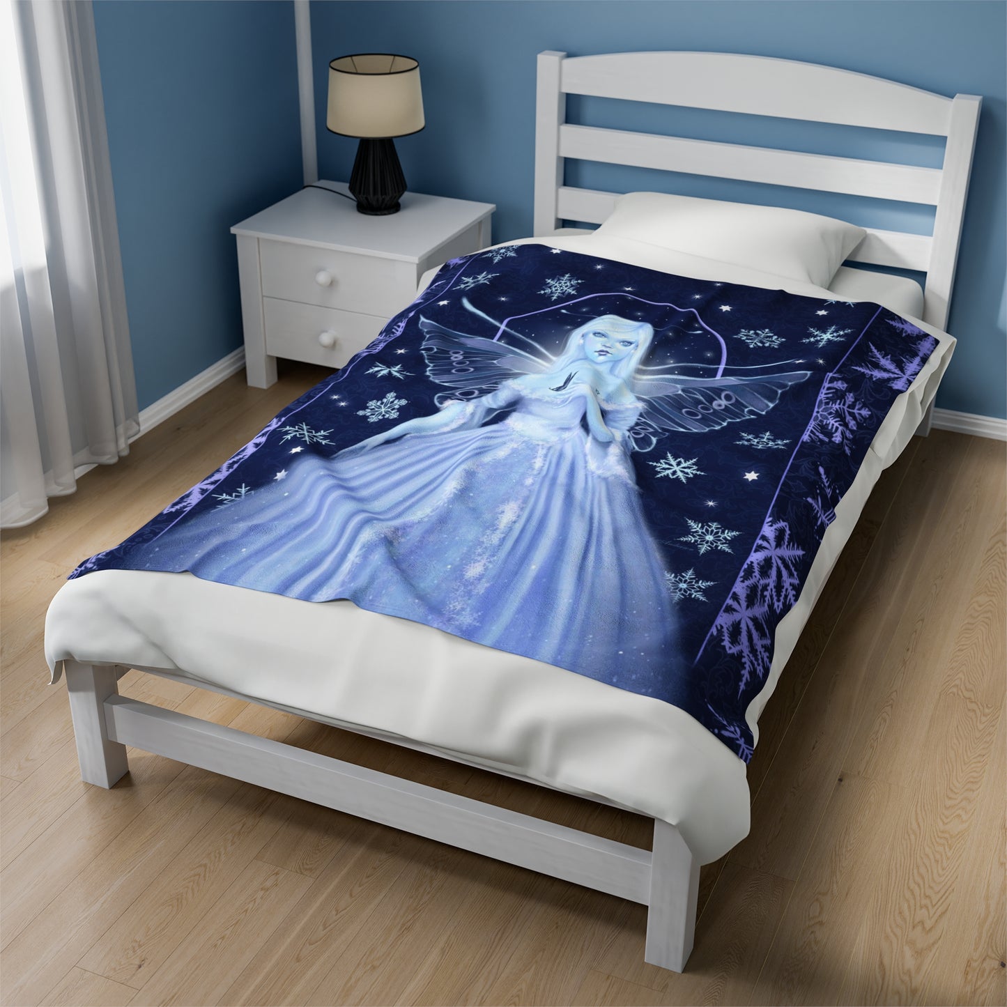 Velveteen Plush Blanket - Snow Fairy