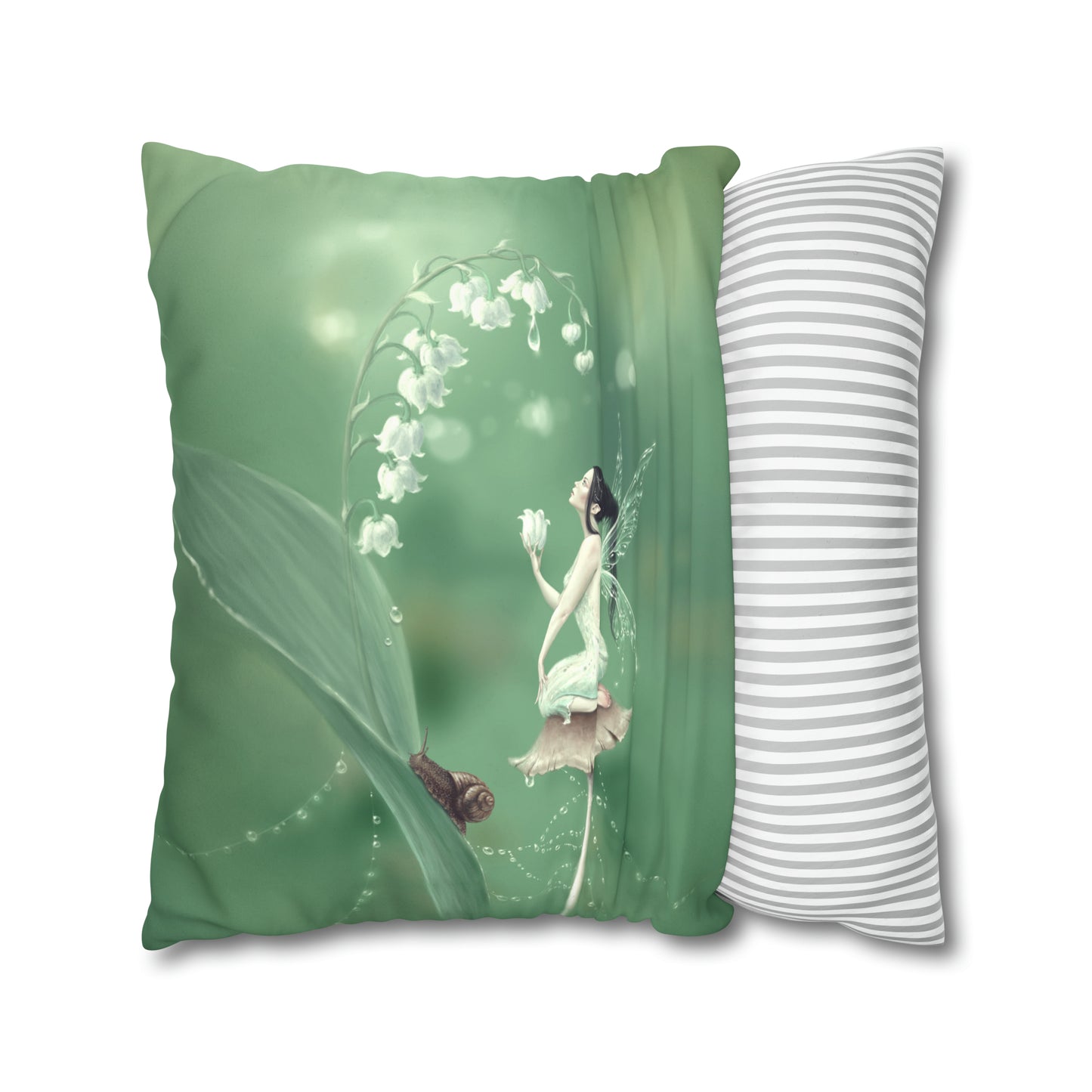 Throw Pillow Cover - Lily of the Valley