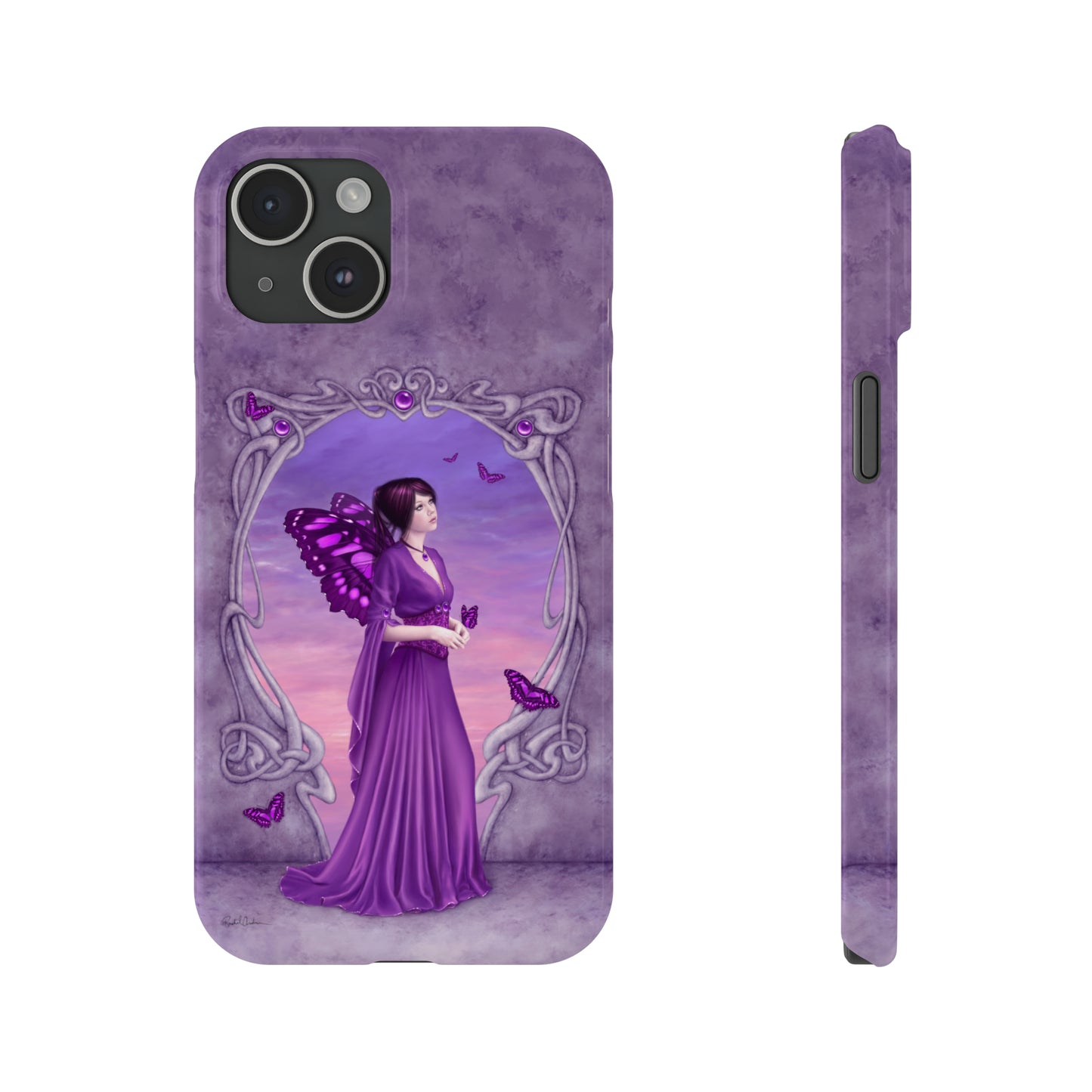 Phone Case - Amethyst Birthstone Fairy