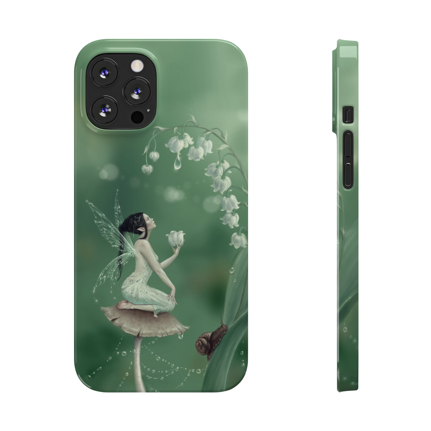 Slim Phone Case - Lily of the Valley