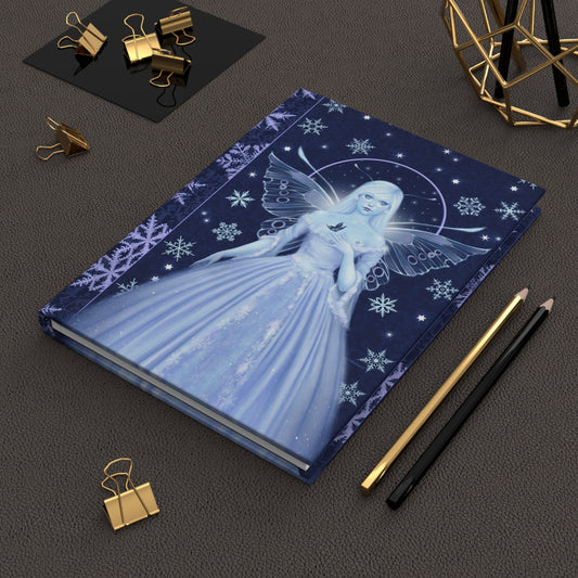 Hardcover Journal - Snow Fairy