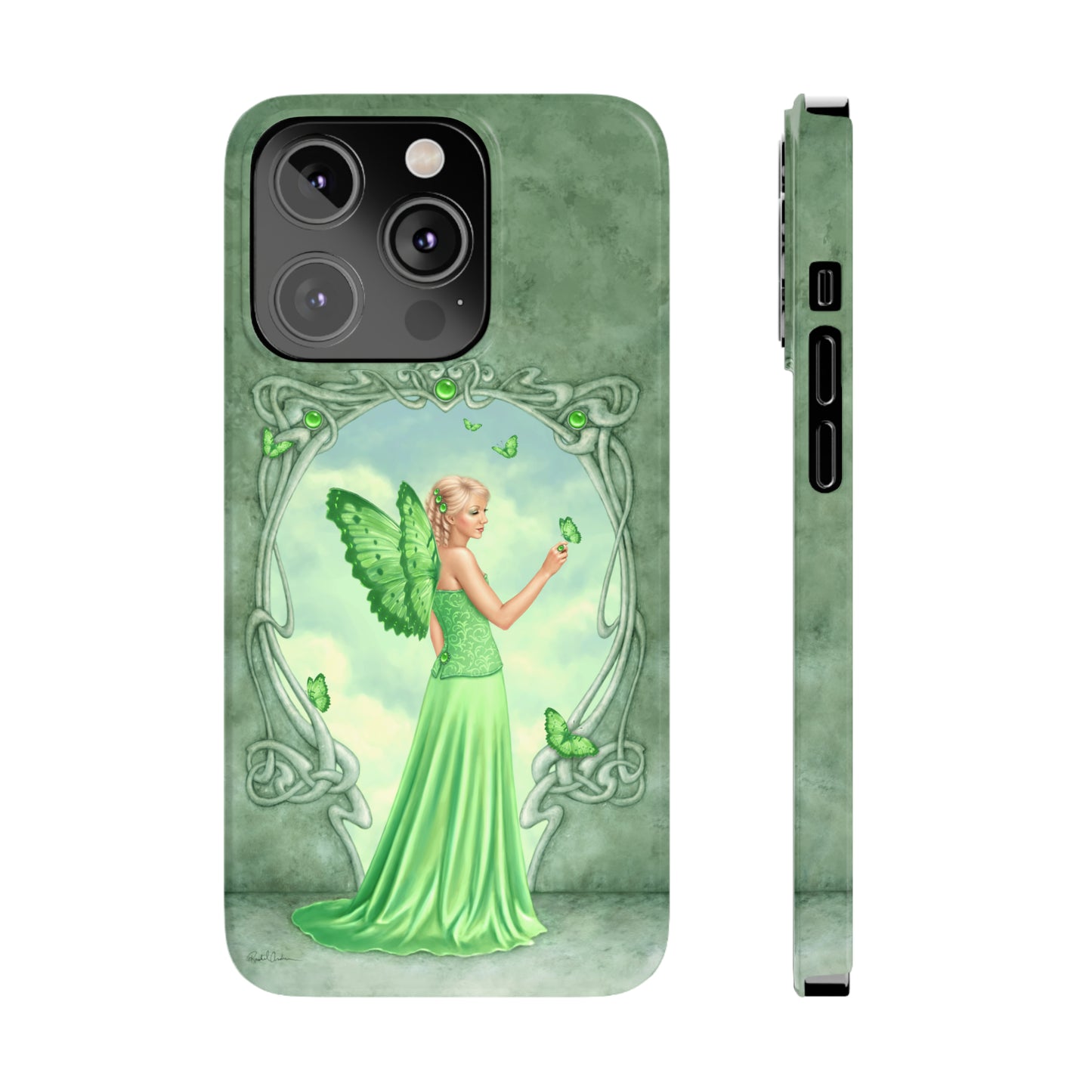 Phone Case - Peridot Birthstone Fairy