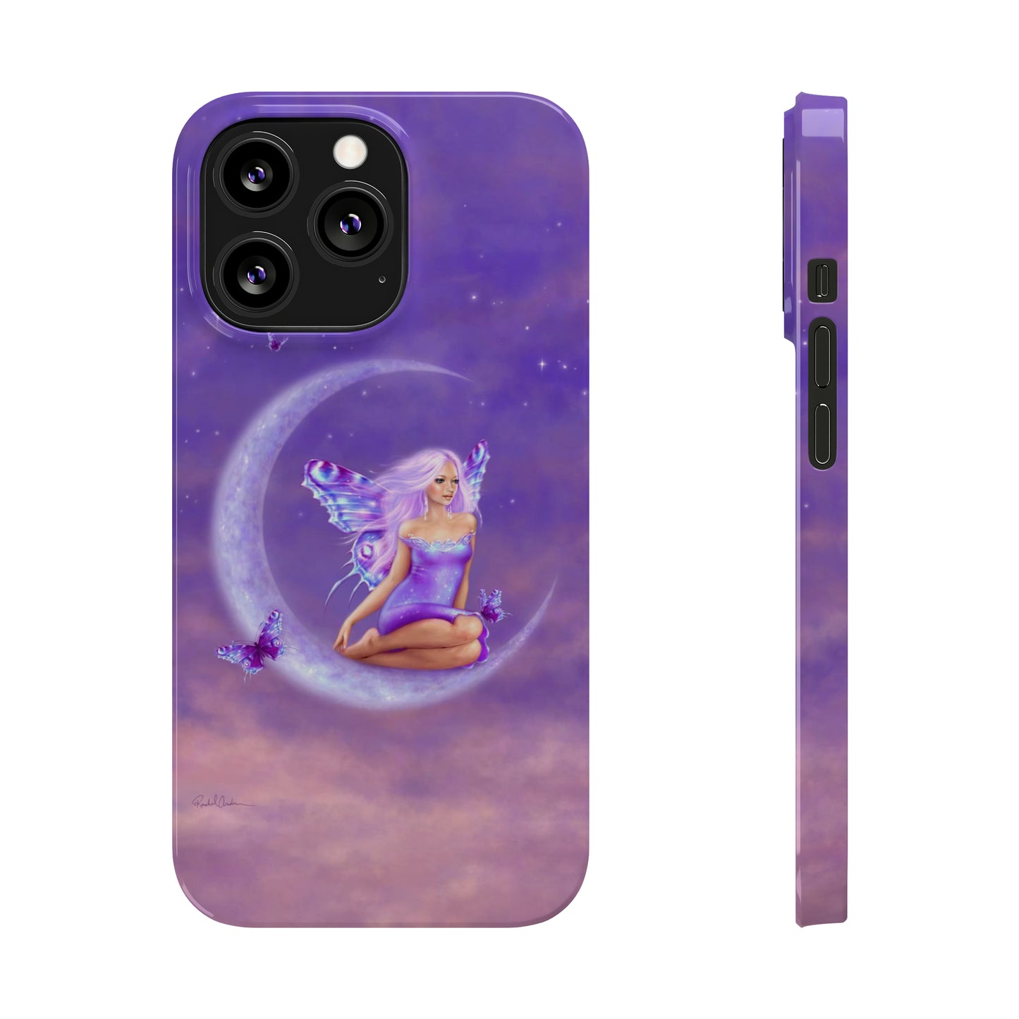 Slim Phone Case - Lavender Moon