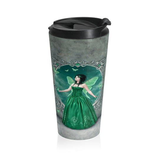 Travel Mug - Birthstones - Emerald