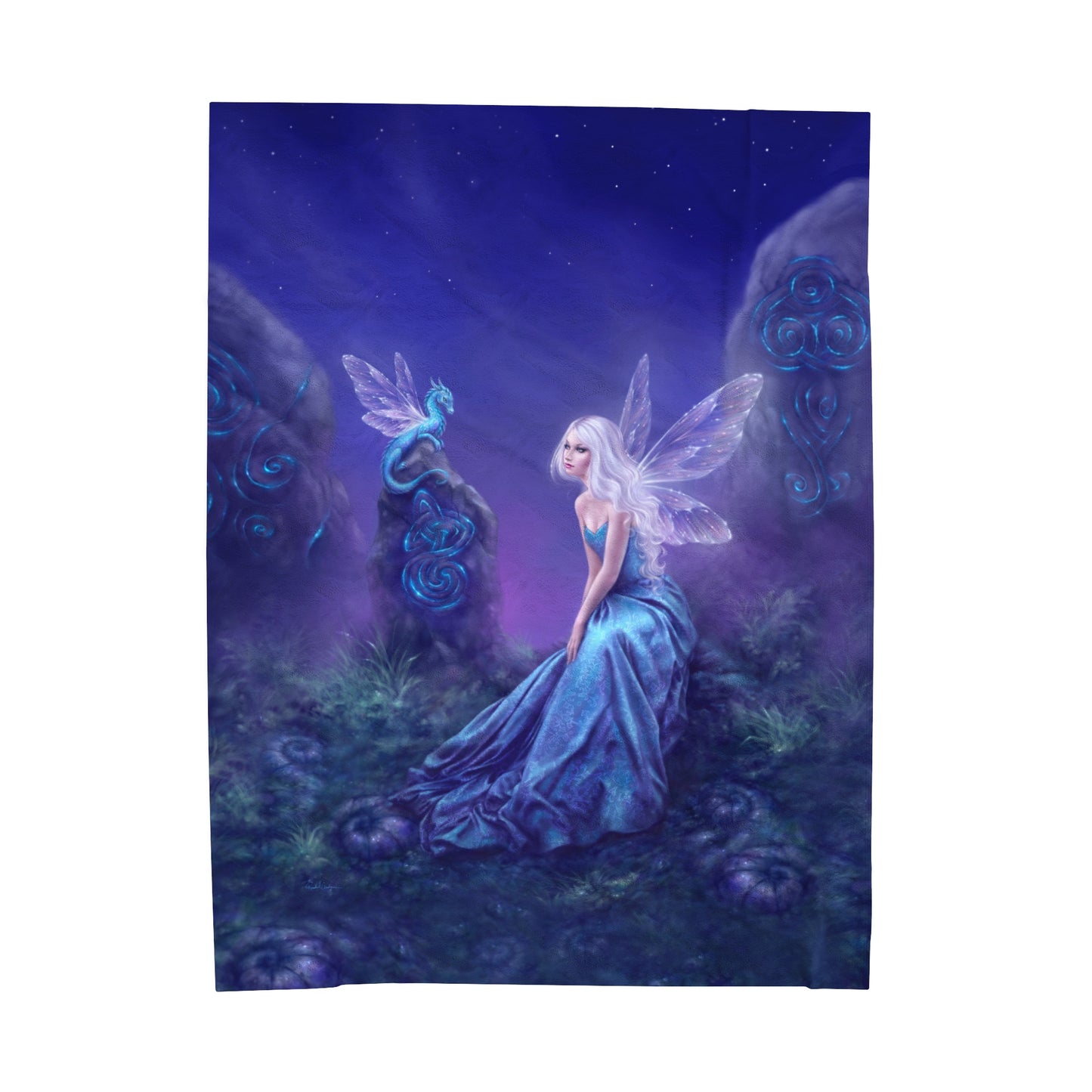 Velveteen Plush Blanket - Luminescent