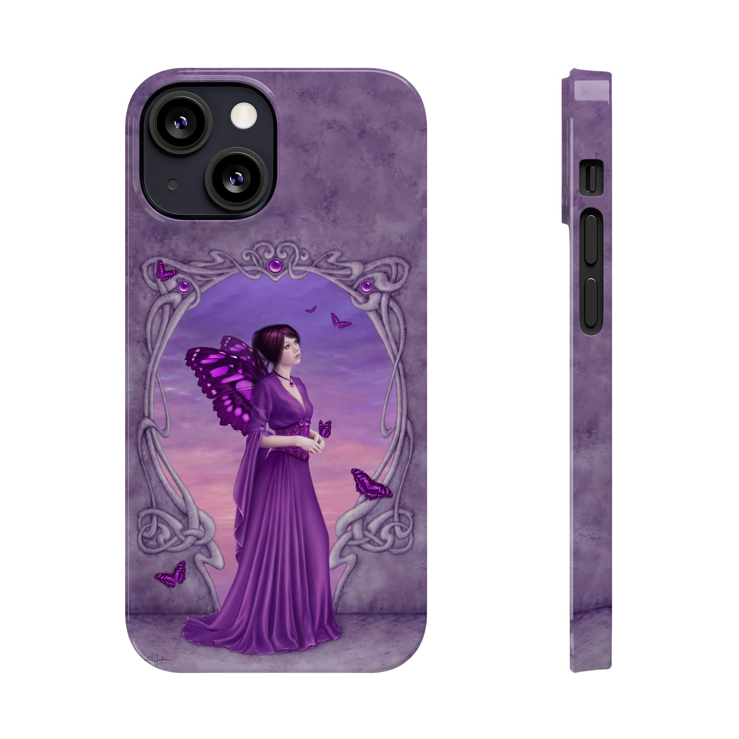 Phone Case - Amethyst Birthstone Fairy