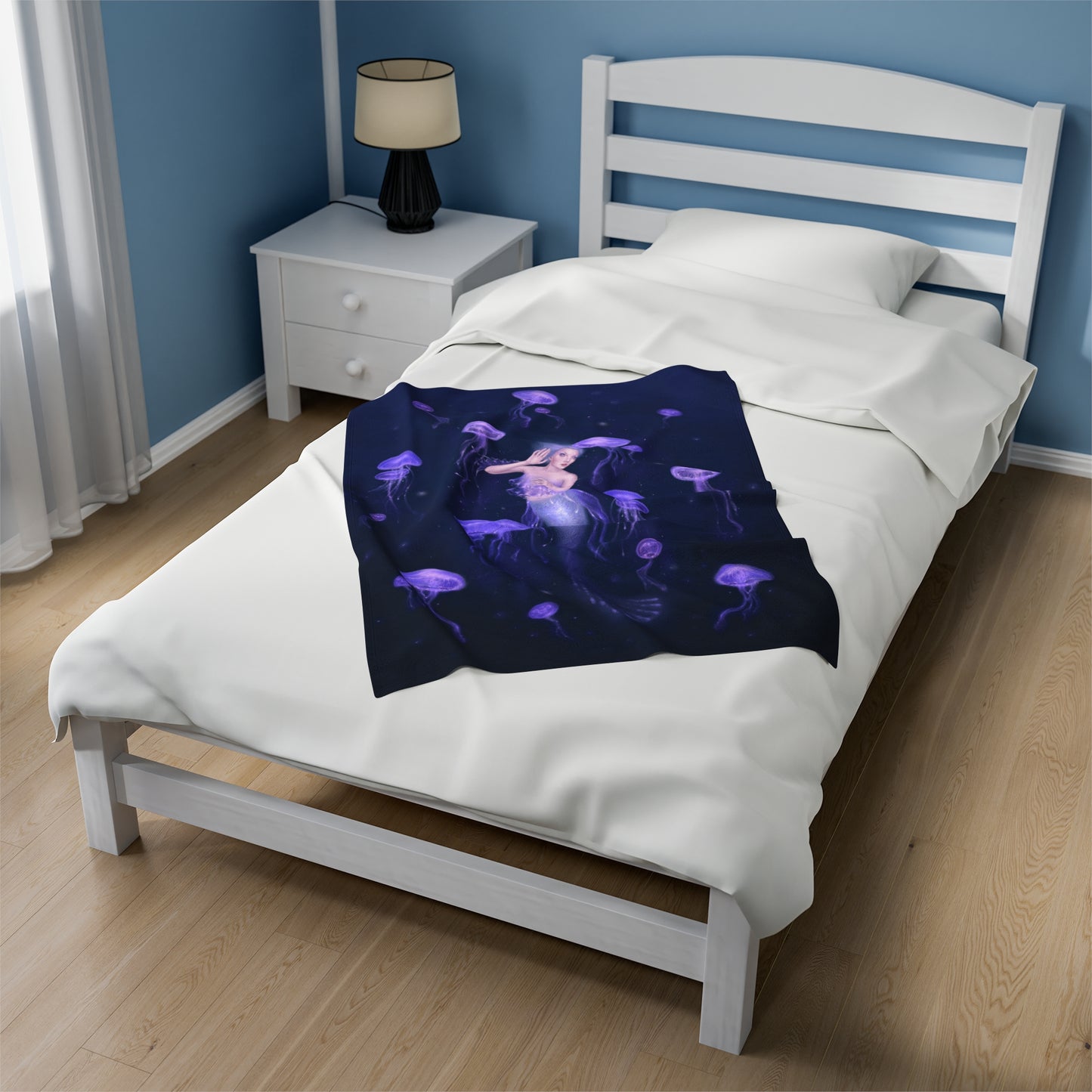 Velveteen Plush Blanket - Bioluminescence