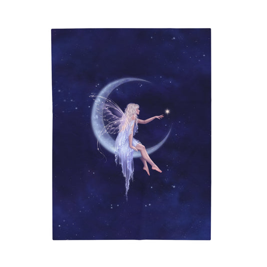 Velveteen Plush Blanket - Birth of a Star