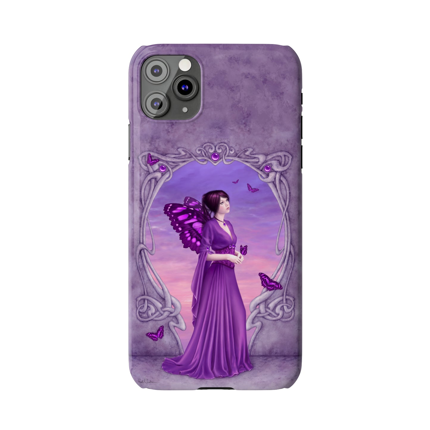 Phone Case - Amethyst Birthstone Fairy