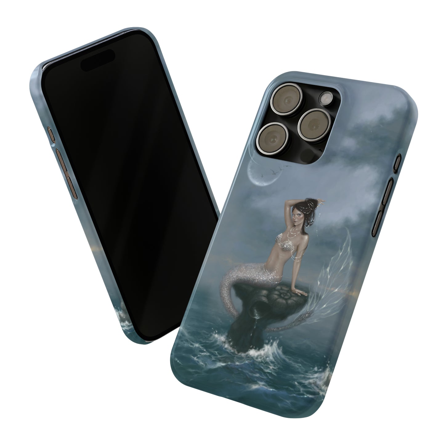 Slim Phone Case - Moon Tide