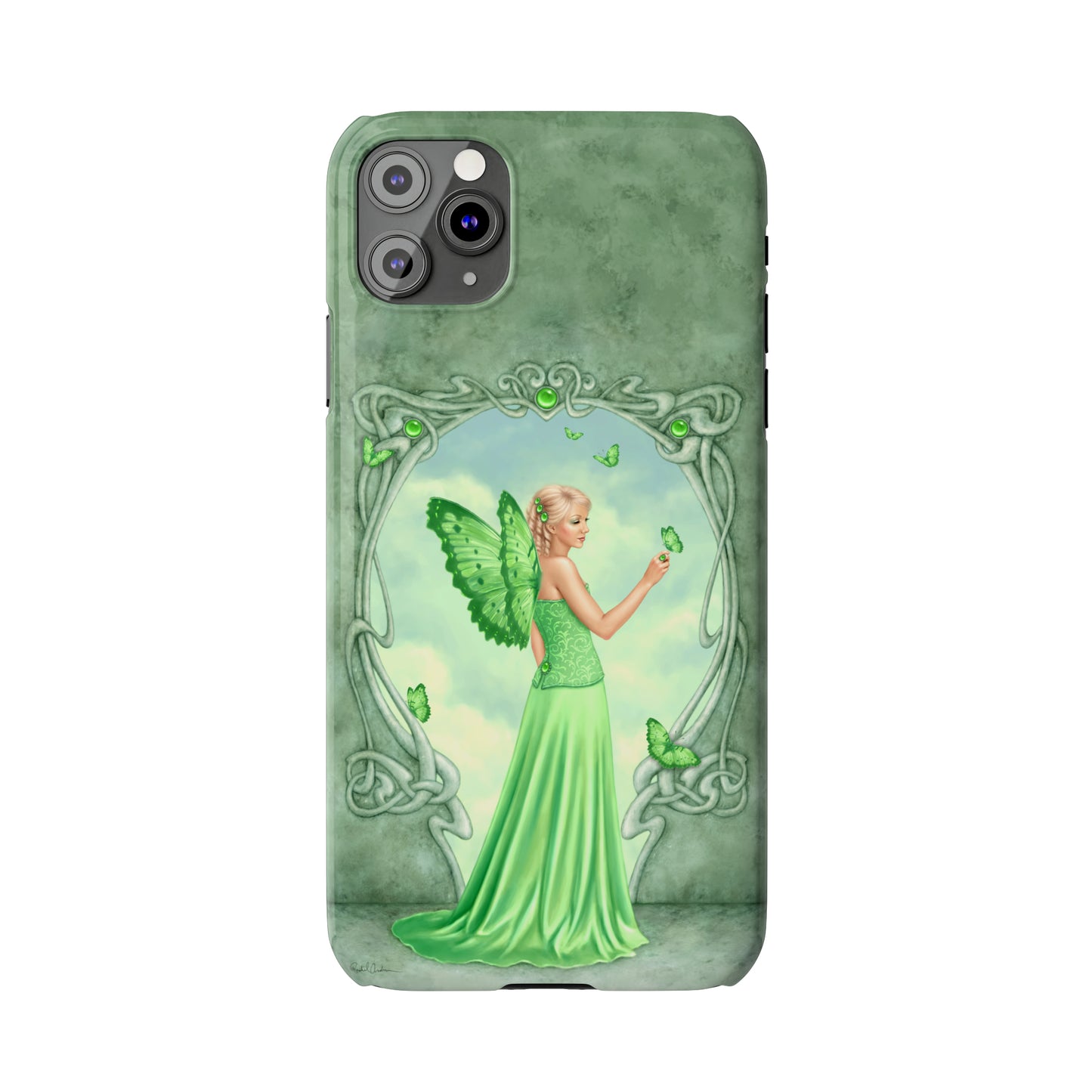 Phone Case - Peridot Birthstone Fairy