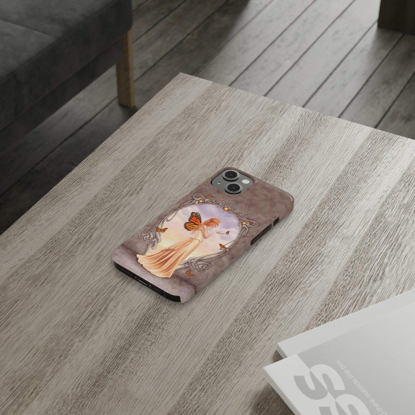 Phone Case - Citrine Birthstone Fairy