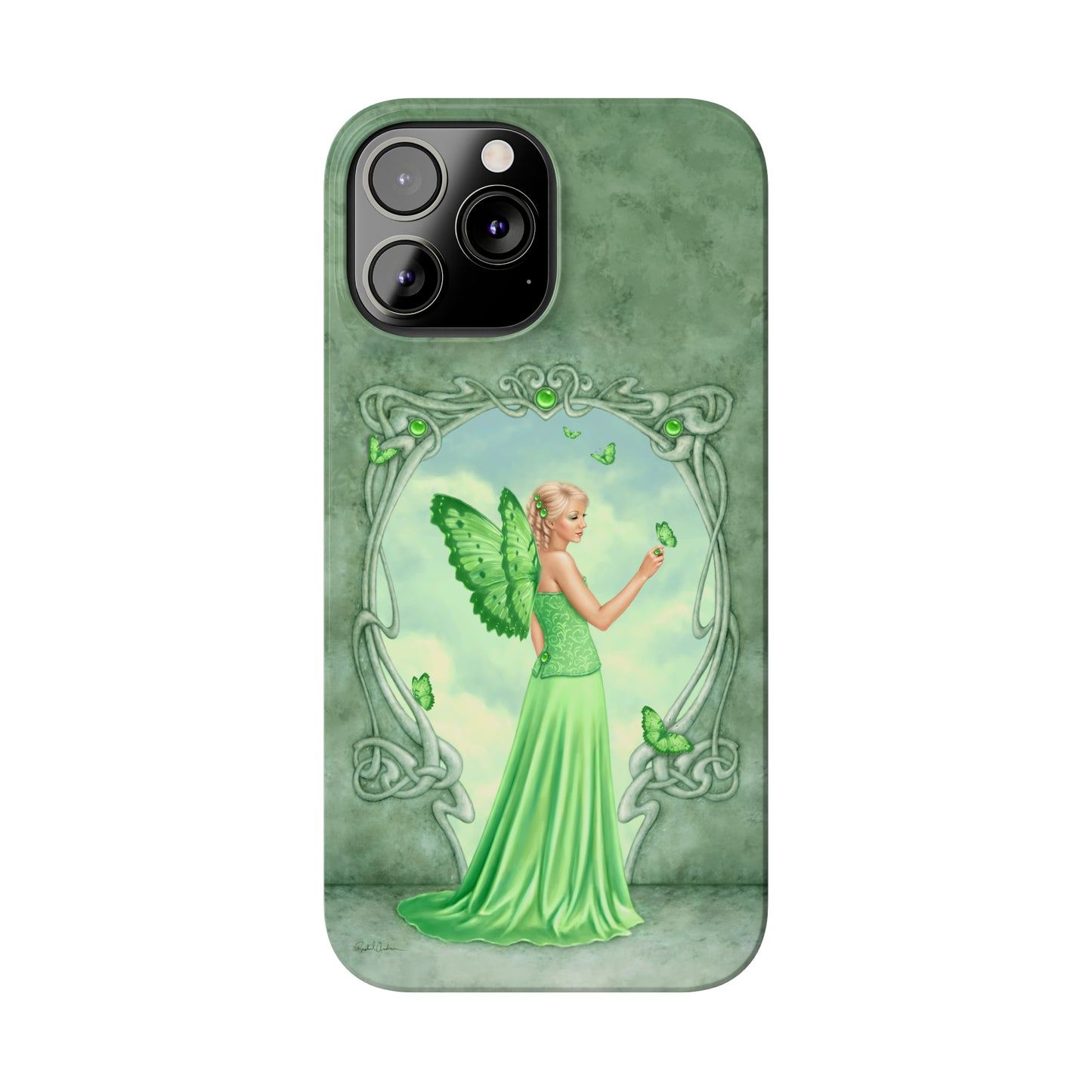 Phone Case - Peridot Birthstone Fairy